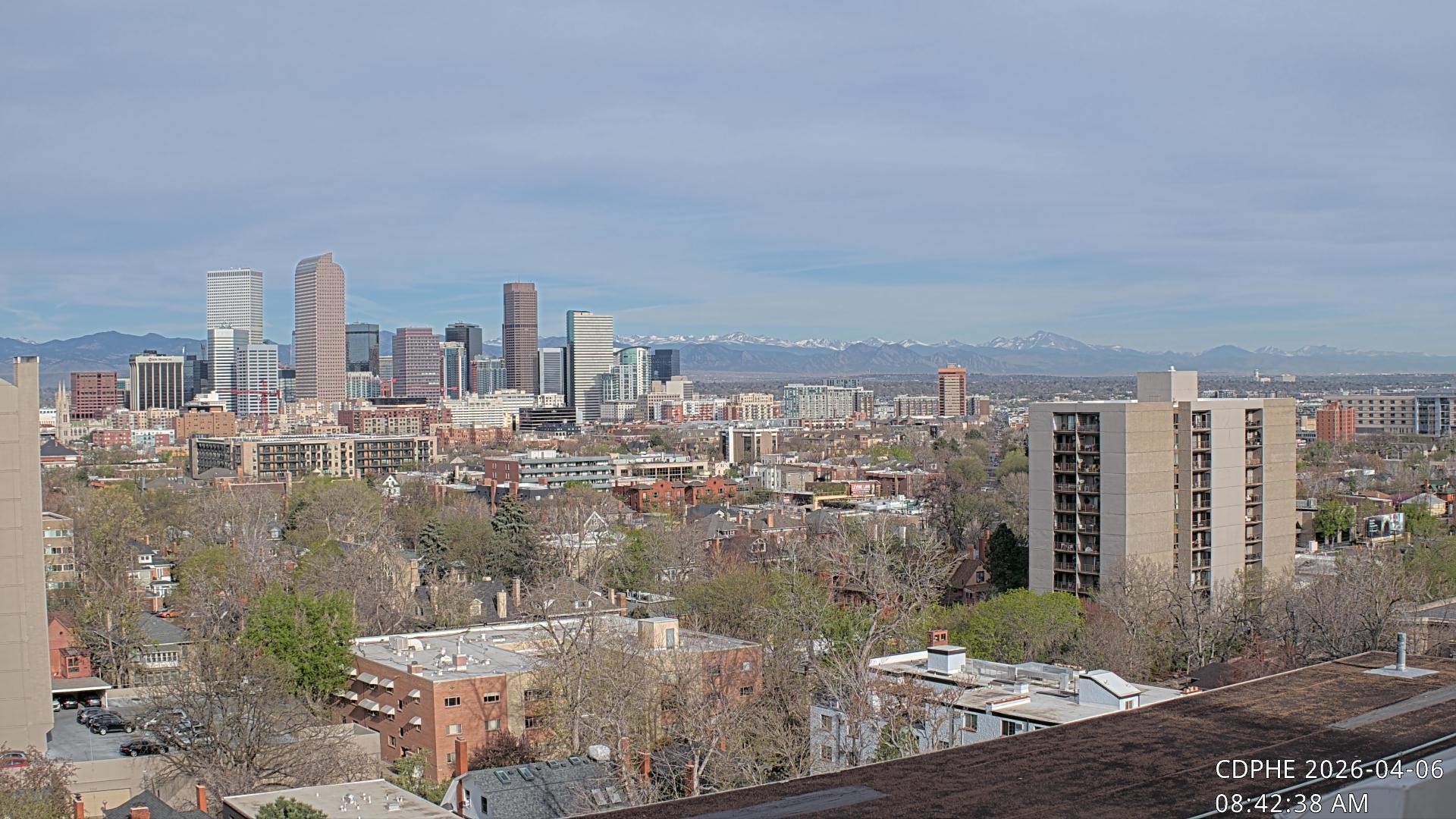 Archiv Foto Webcam Downtown Denver Colorado