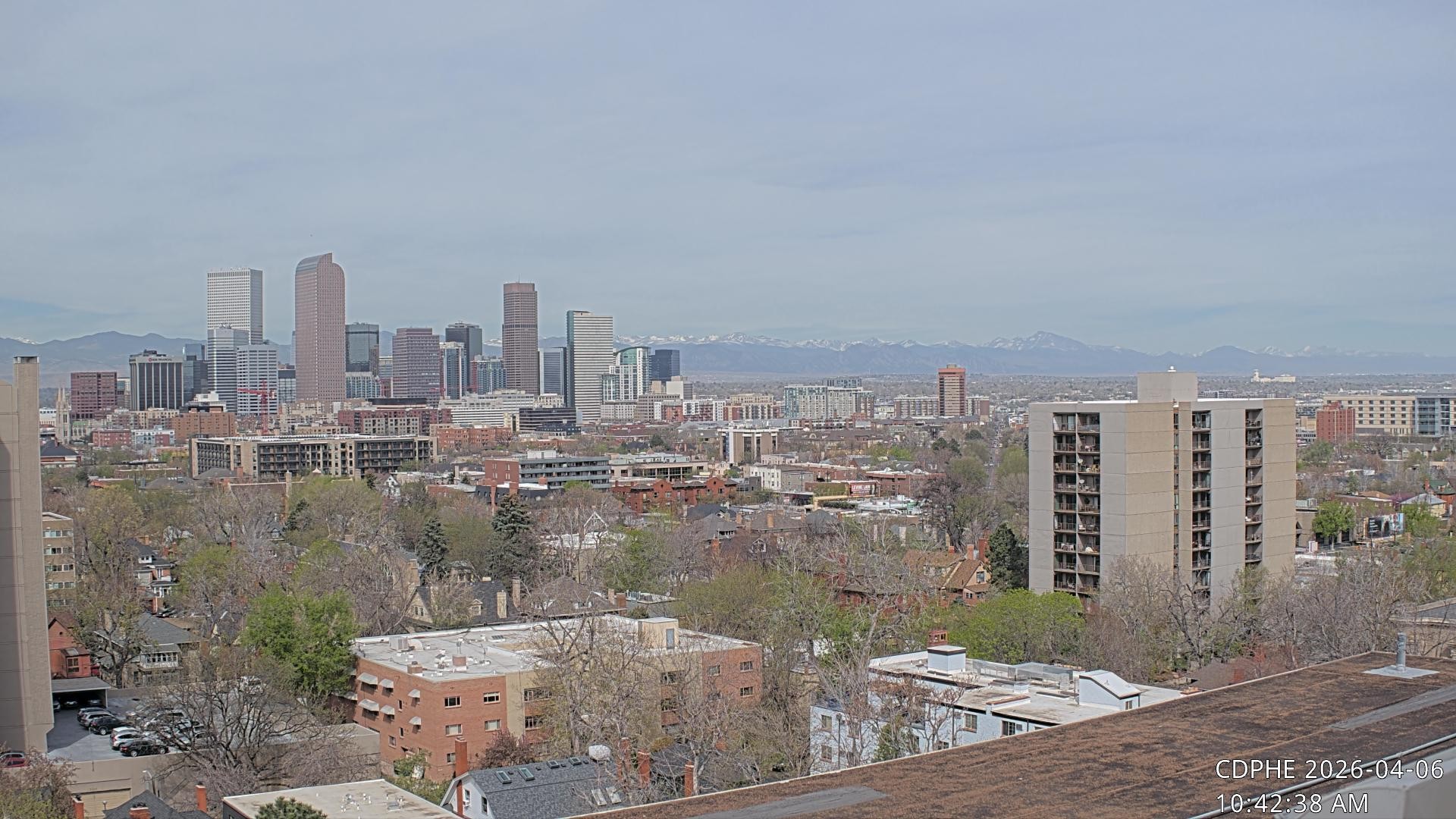 Archiv Foto Webcam Downtown Denver Colorado