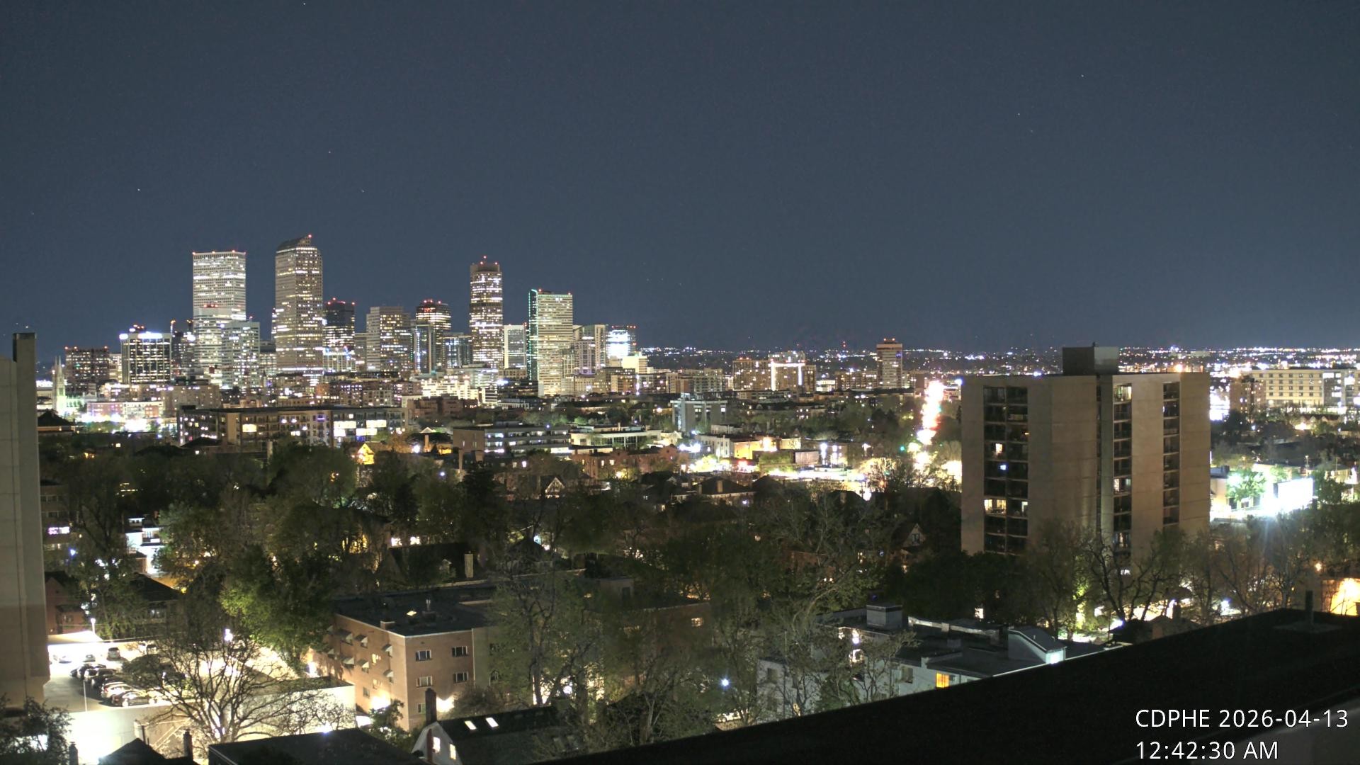 Archiv Foto Webcam Downtown Denver Colorado