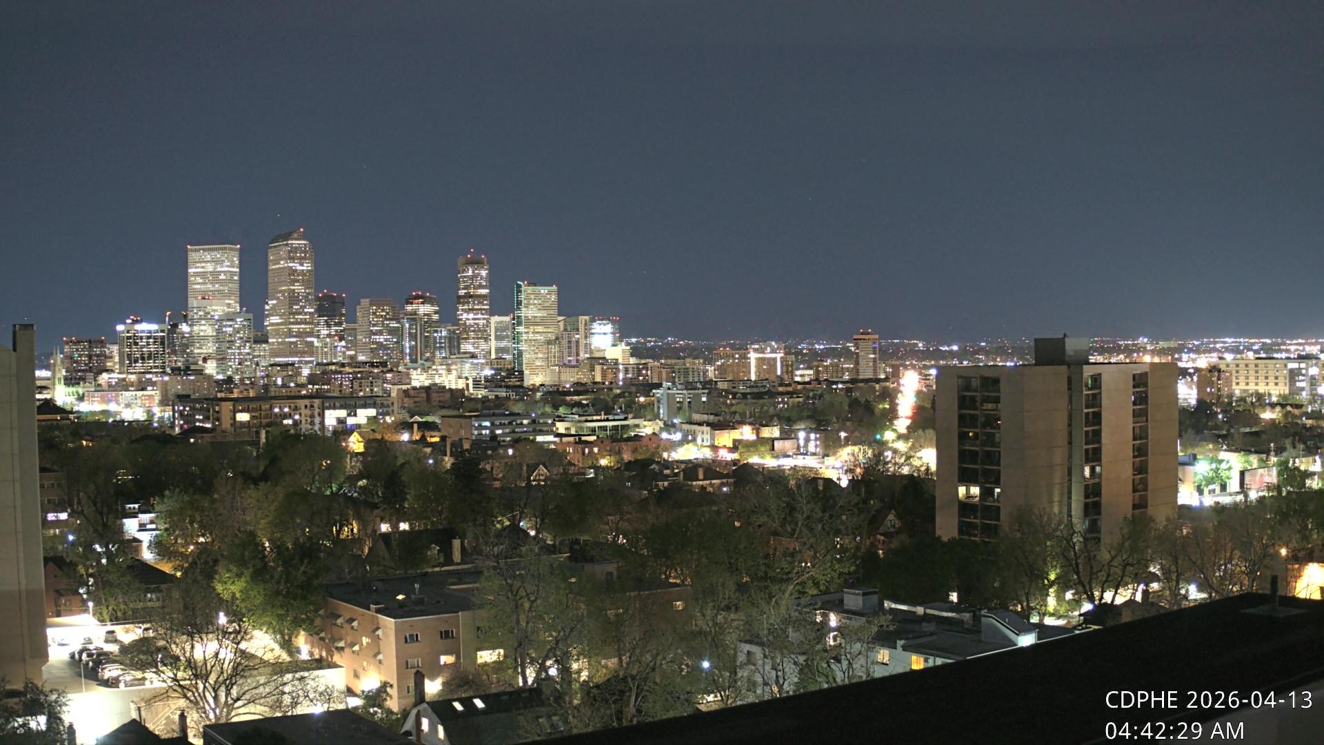 Archiv Foto Webcam Downtown Denver Colorado