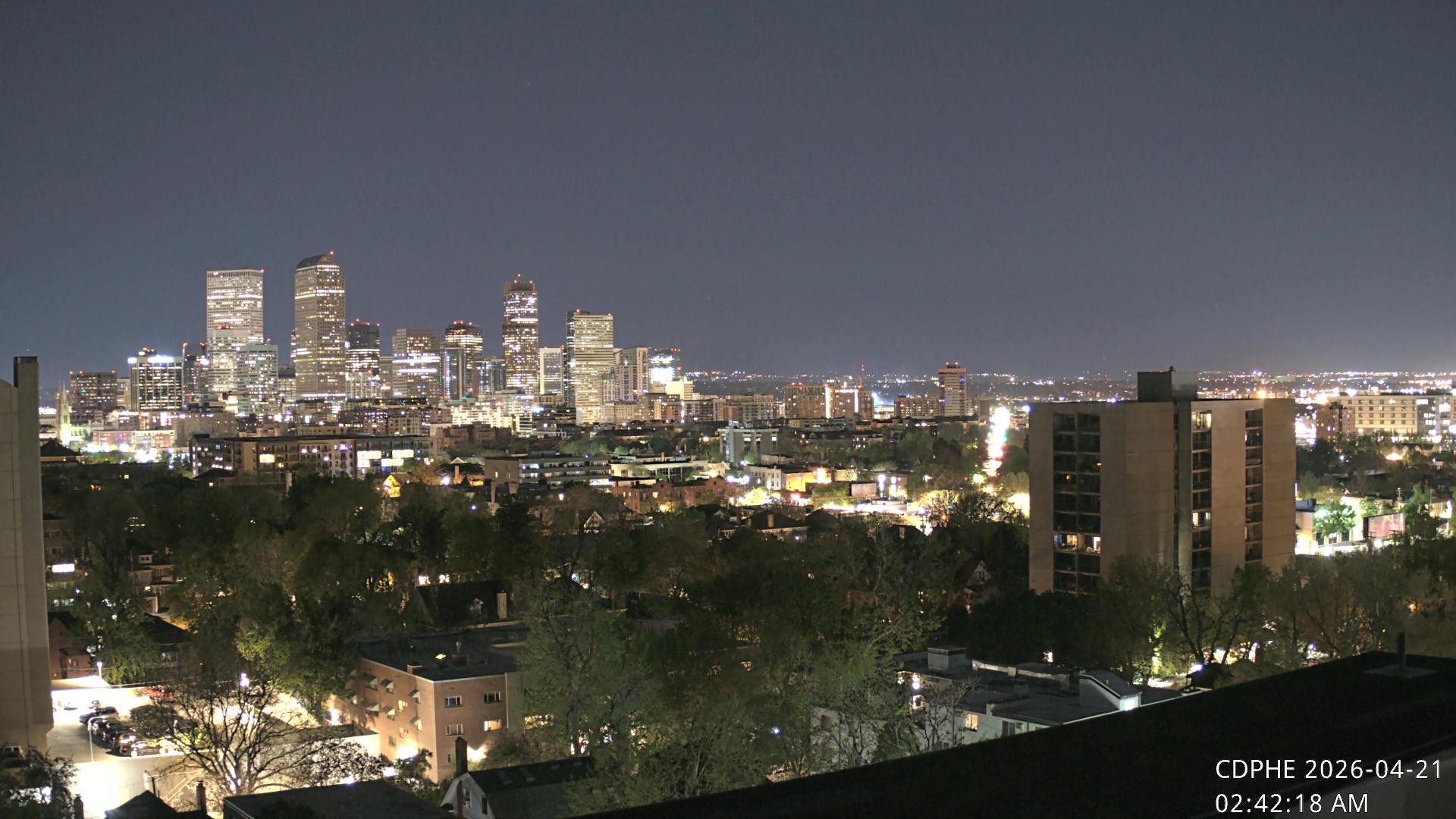 Archiv Foto Webcam Downtown Denver Colorado