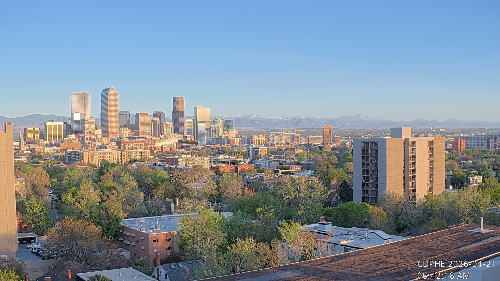 Archiv Foto Webcam Downtown Denver Colorado