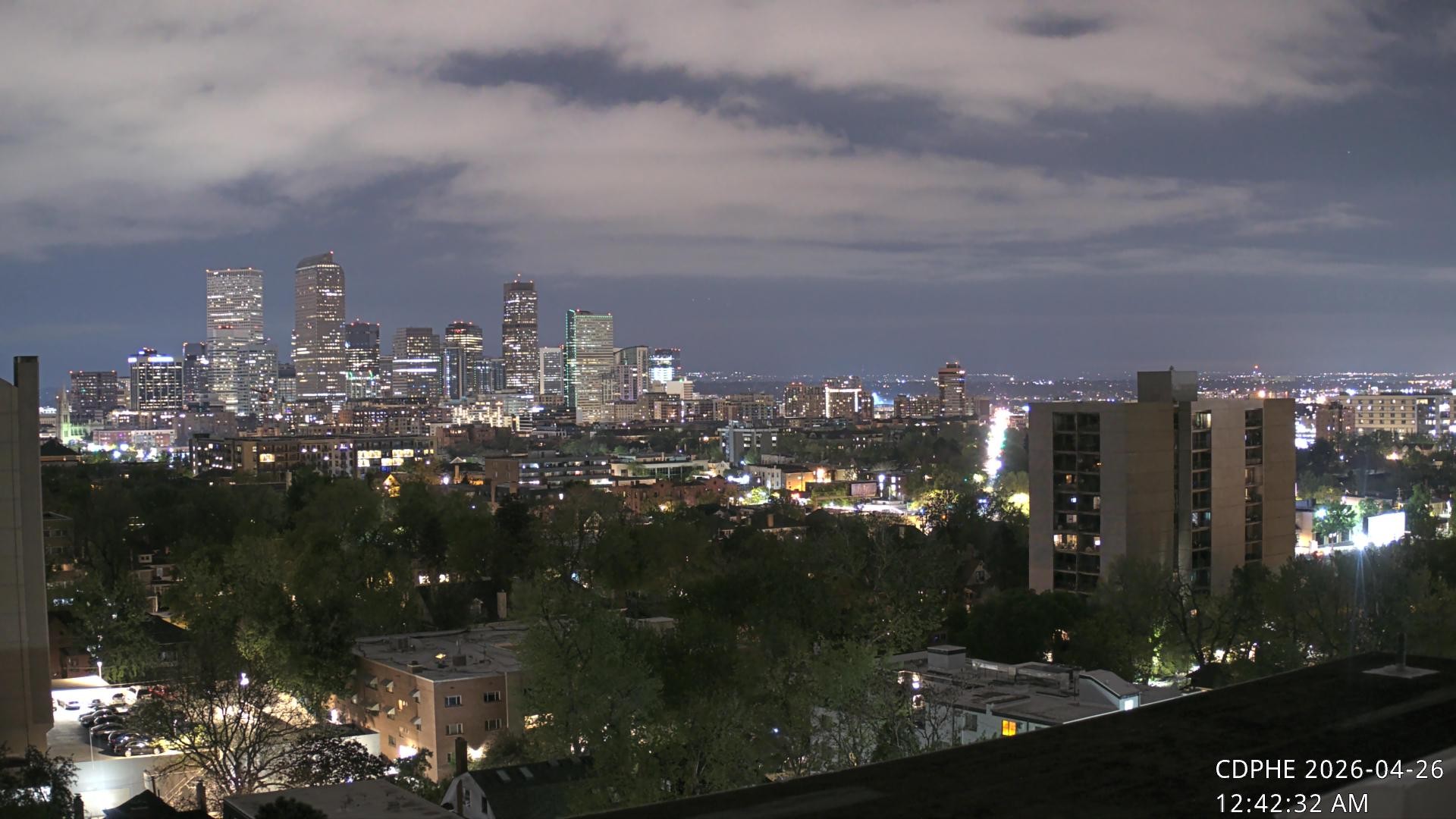 Archiv Foto Webcam Downtown Denver Colorado