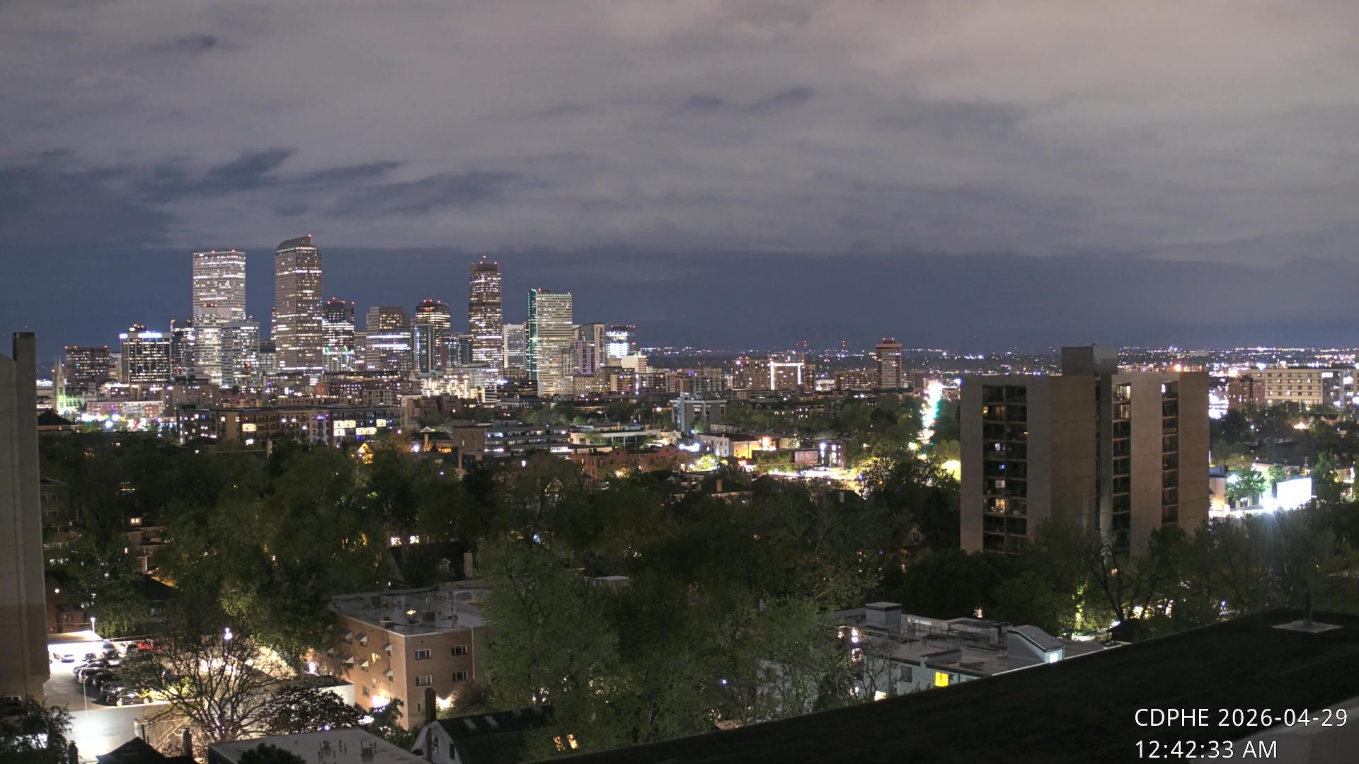 Archiv Foto Webcam Downtown Denver Colorado