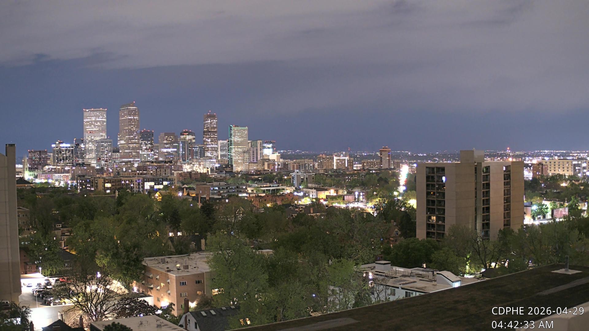 Archiv Foto Webcam Downtown Denver Colorado