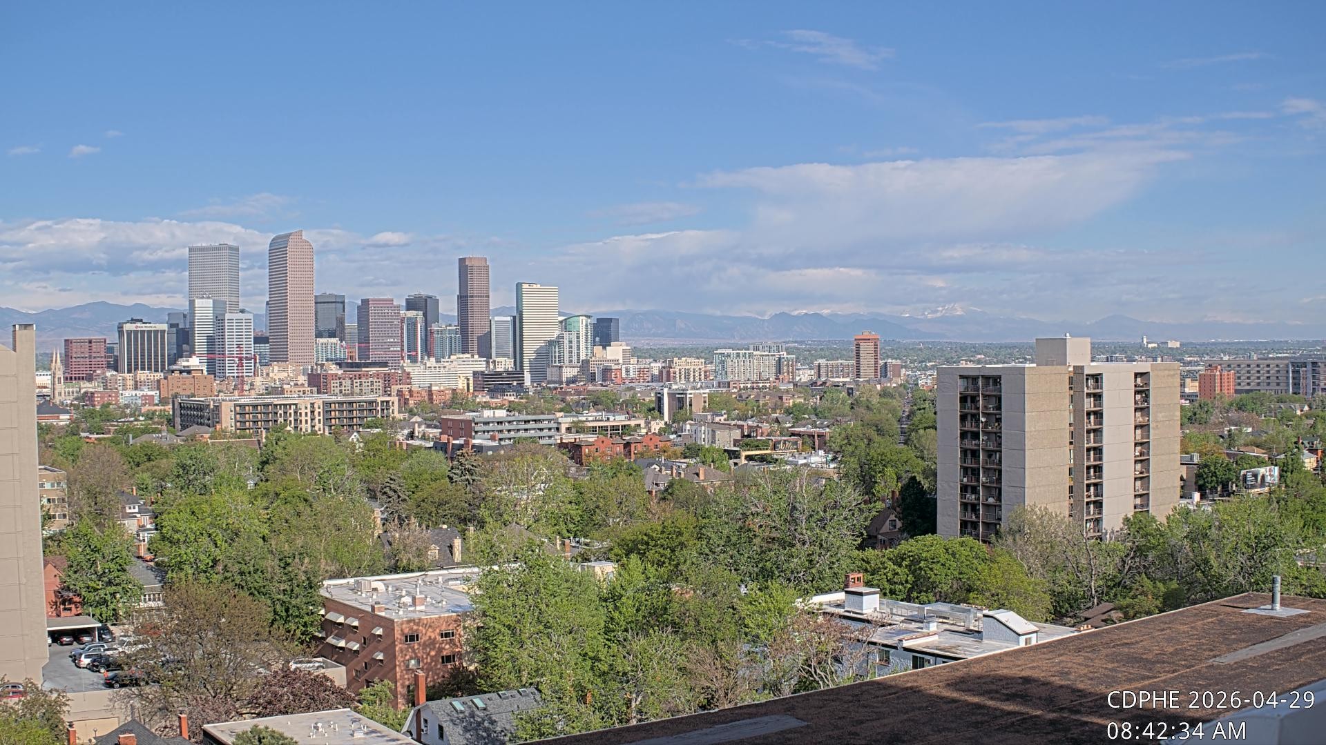 Archiv Foto Webcam Downtown Denver Colorado