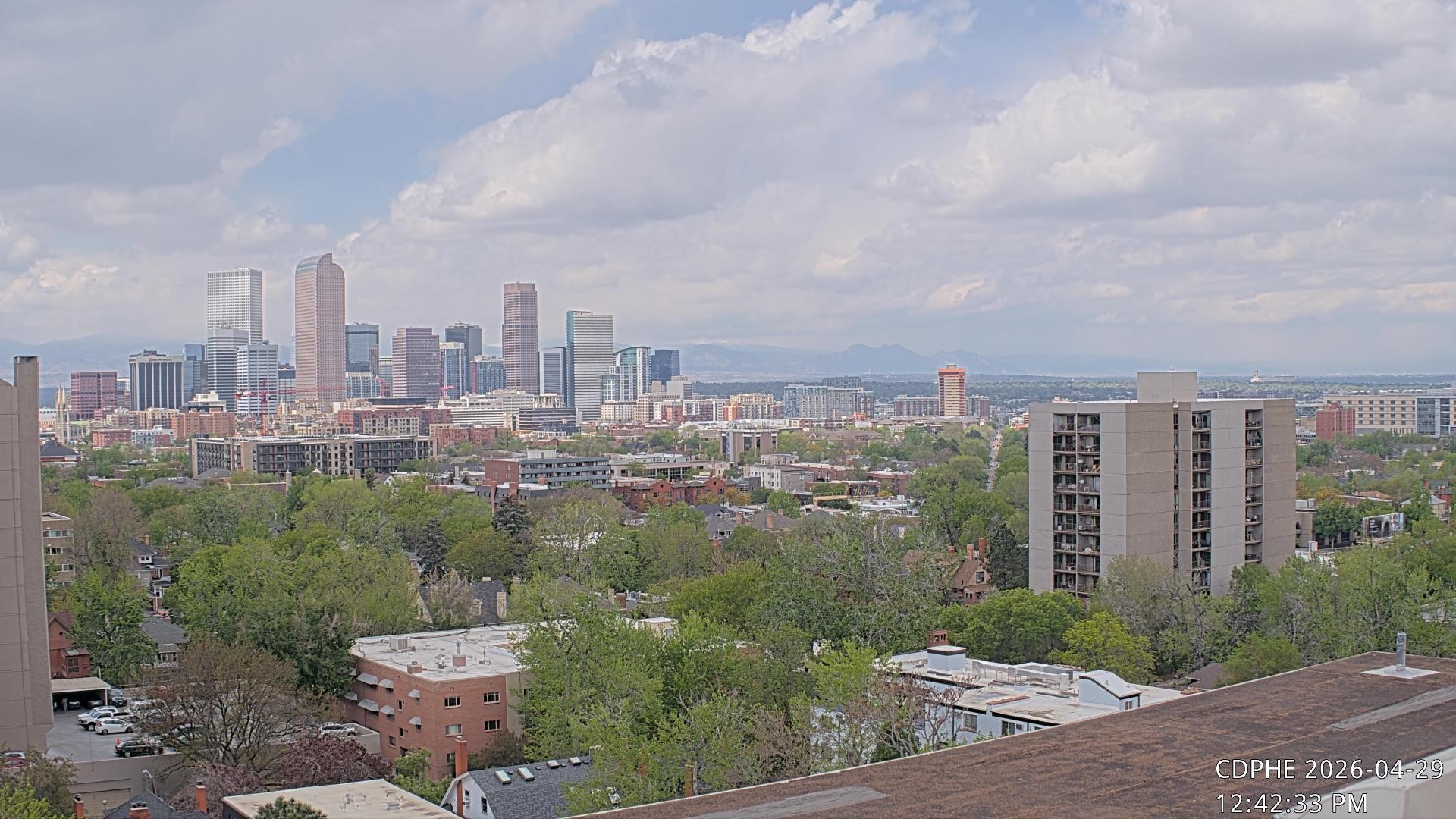 Archiv Foto Webcam Downtown Denver Colorado