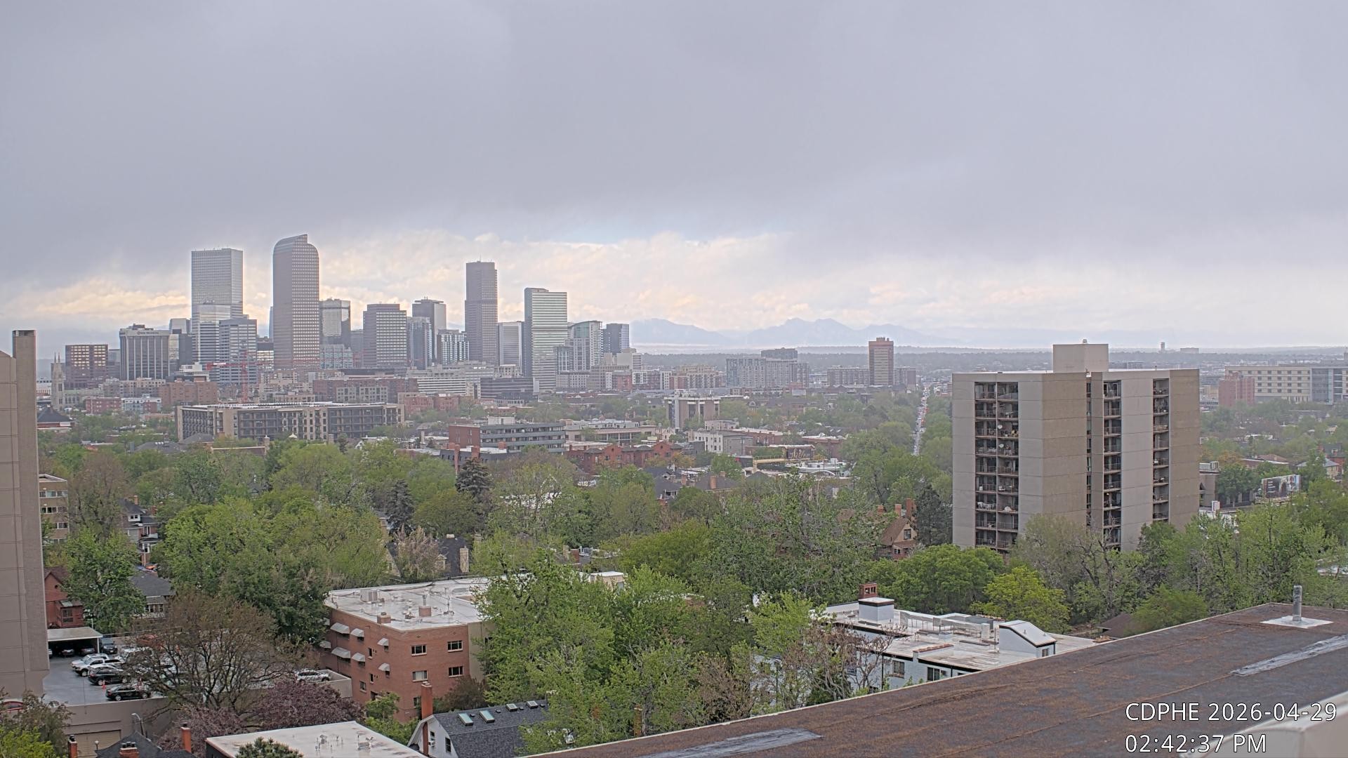 Archiv Foto Webcam Downtown Denver Colorado