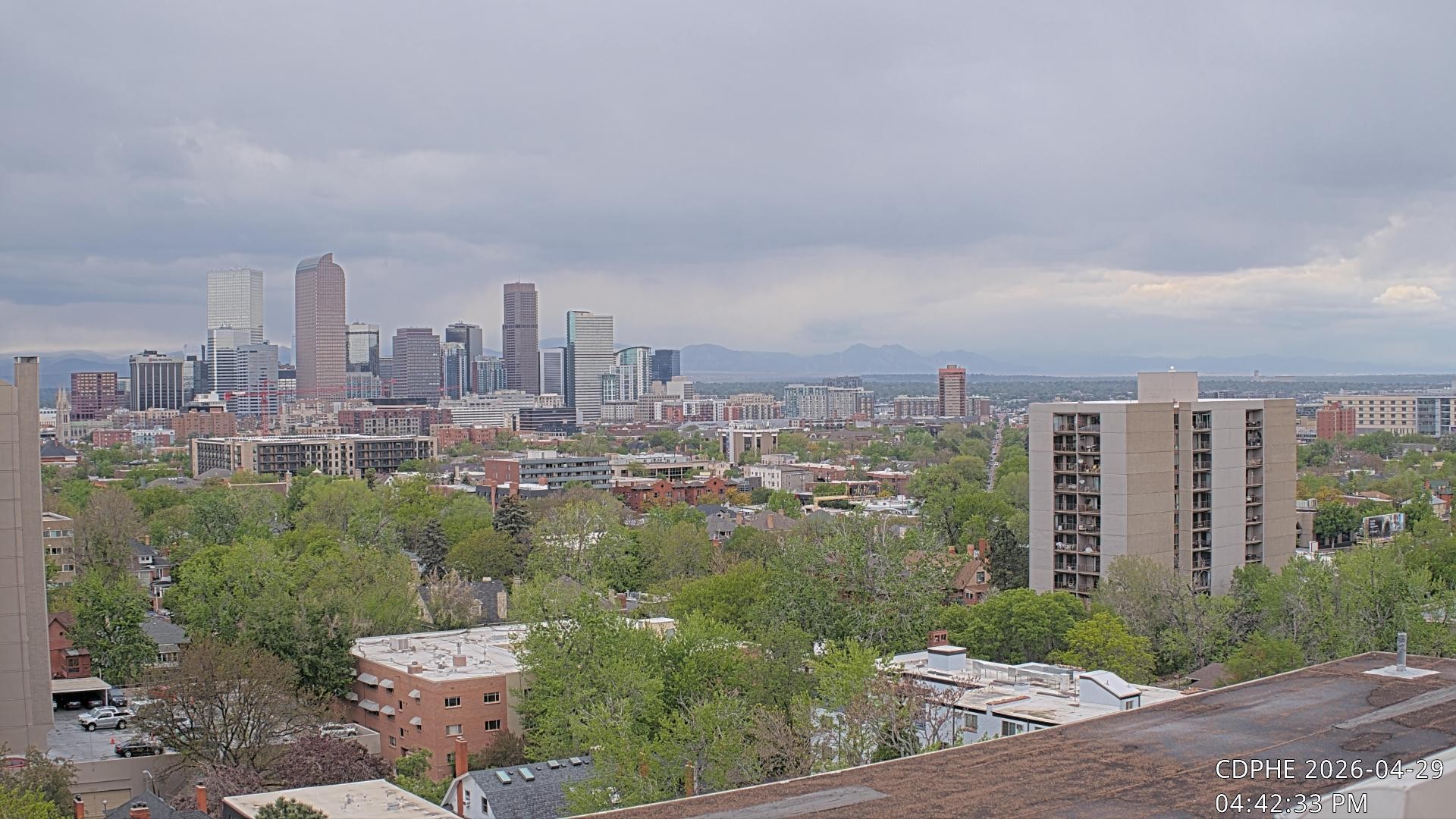 Archiv Foto Webcam Downtown Denver Colorado