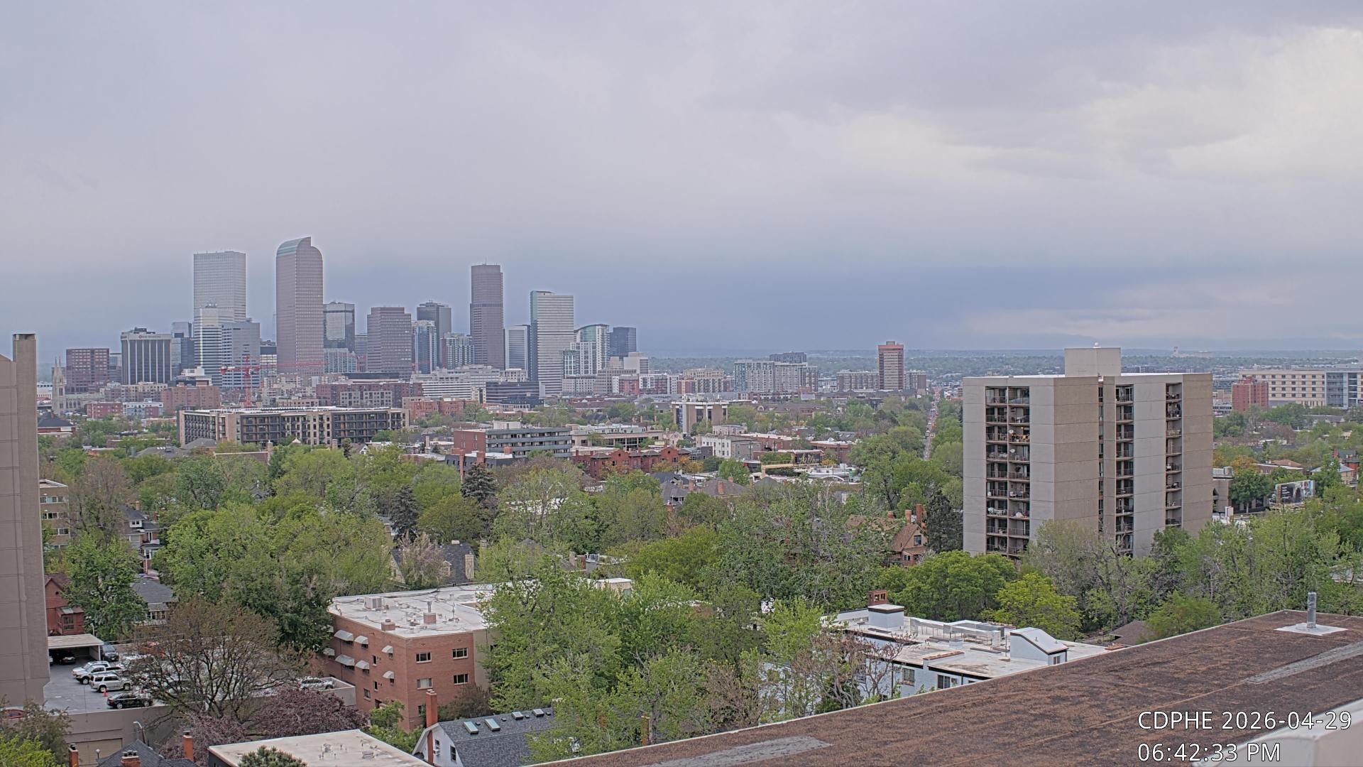 Archiv Foto Webcam Downtown Denver Colorado