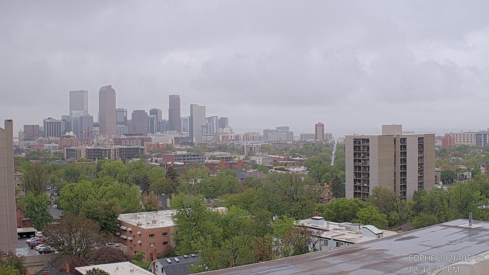 Archiv Foto Webcam Downtown Denver Colorado