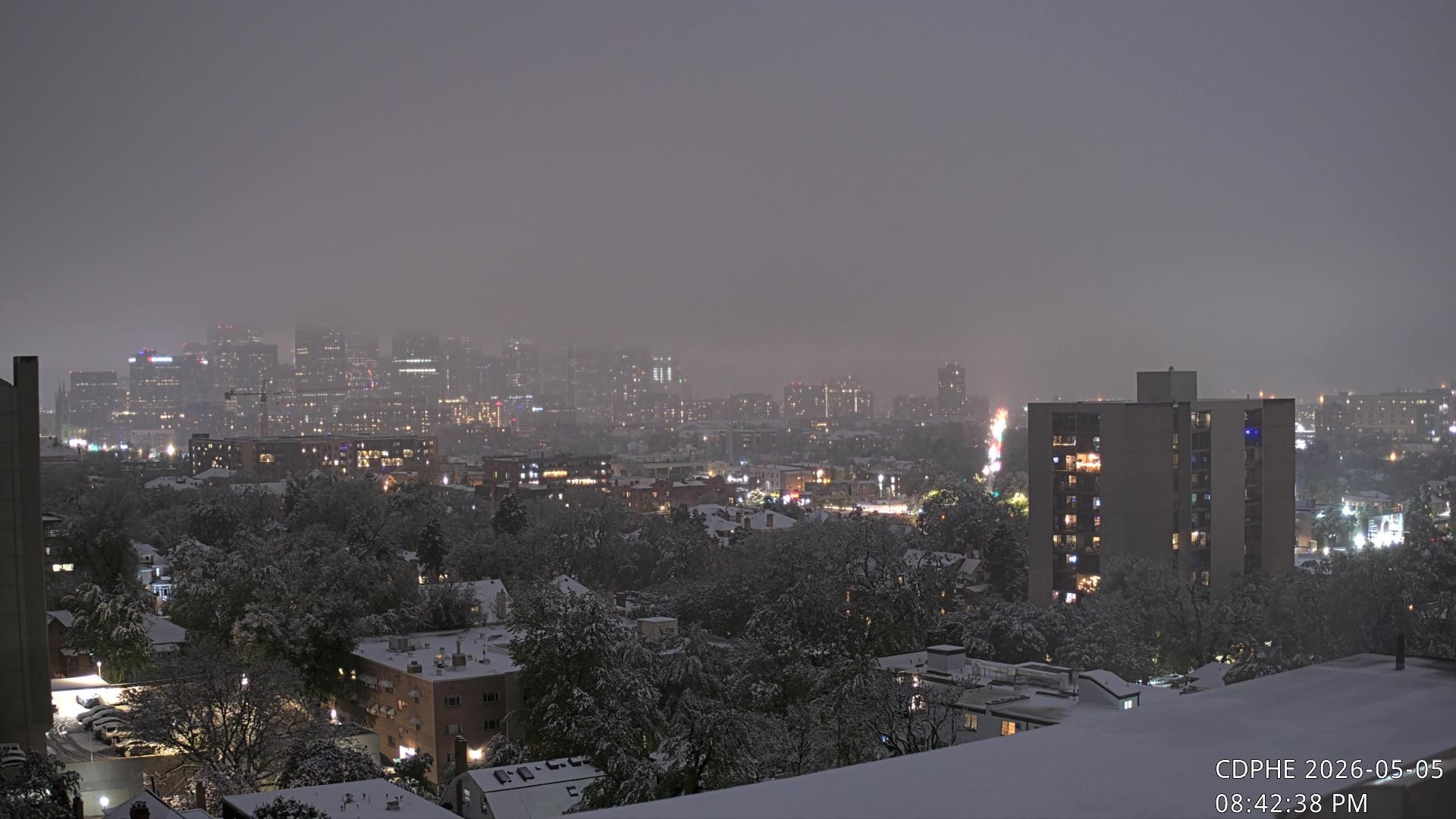 Archiv Foto Webcam Downtown Denver Colorado
