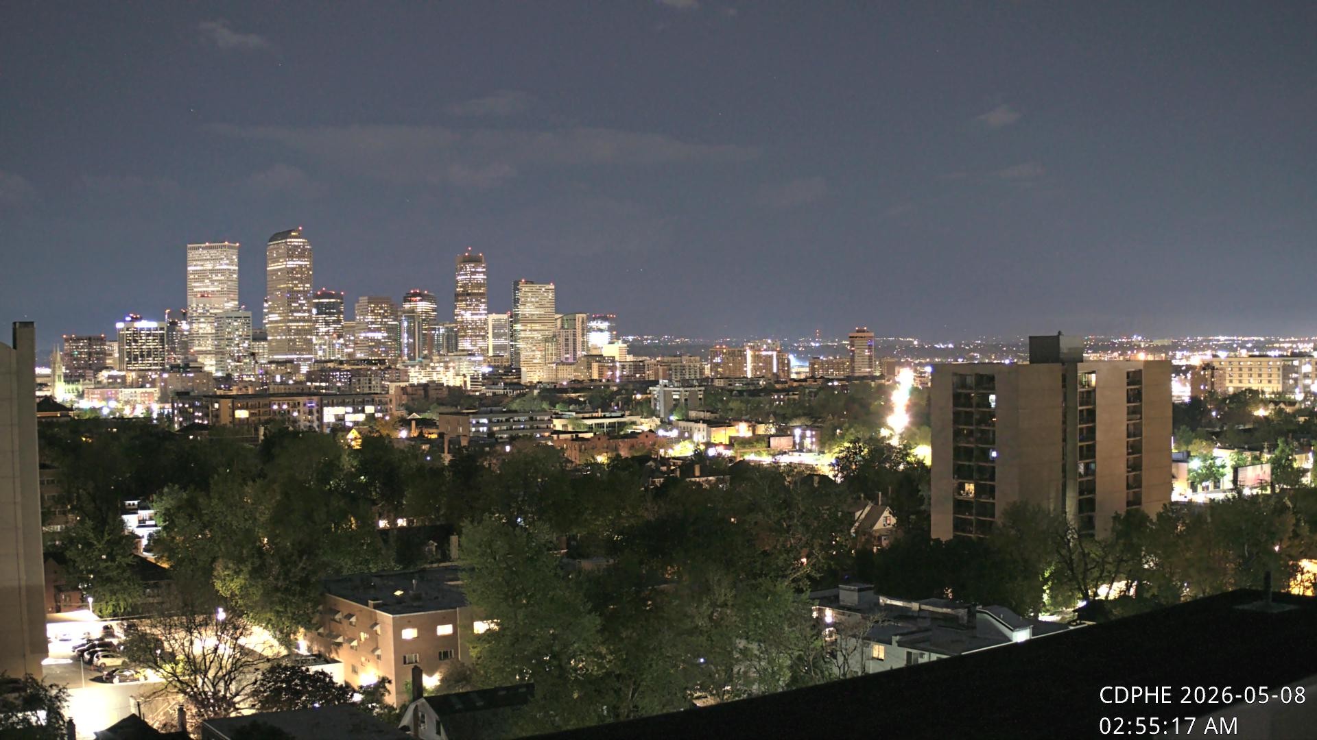 Archiv Foto Webcam Downtown Denver Colorado