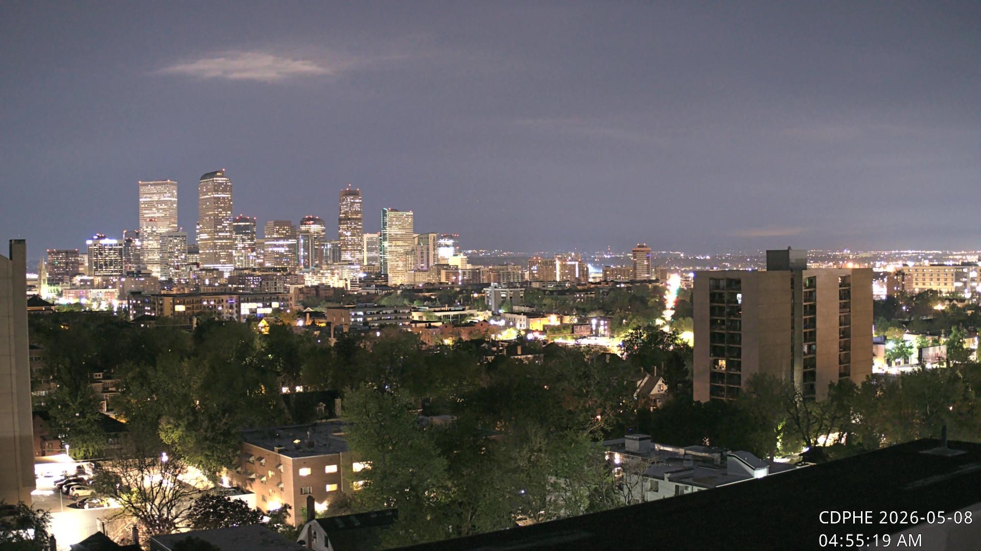 Archiv Foto Webcam Downtown Denver Colorado