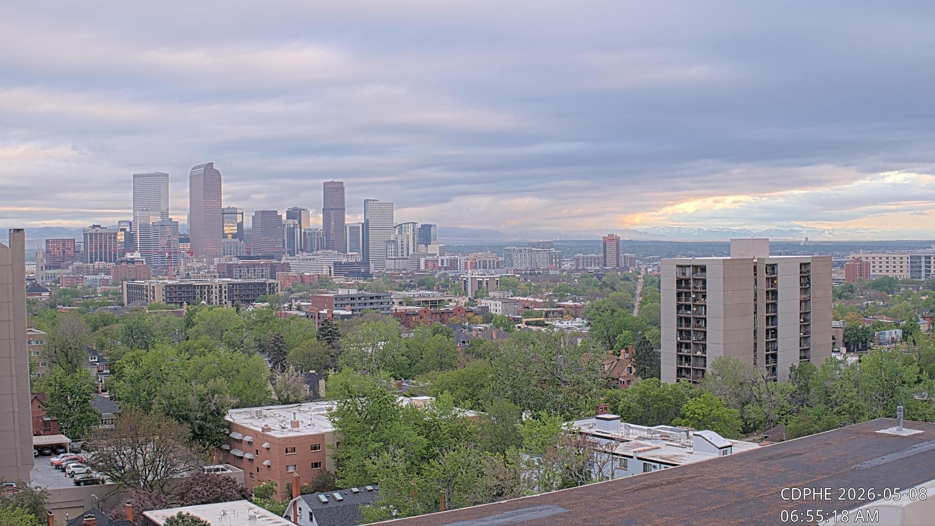 Archiv Foto Webcam Downtown Denver Colorado
