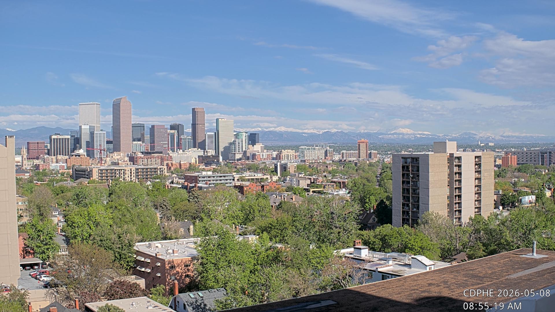 Archiv Foto Webcam Downtown Denver Colorado