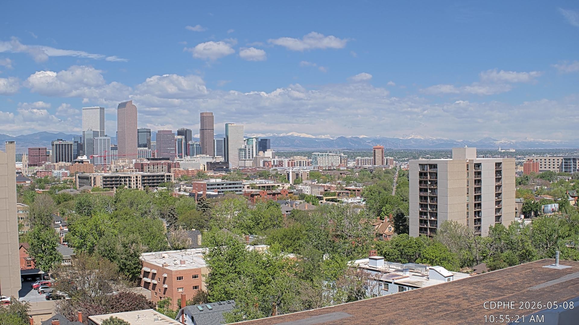 Archiv Foto Webcam Downtown Denver Colorado