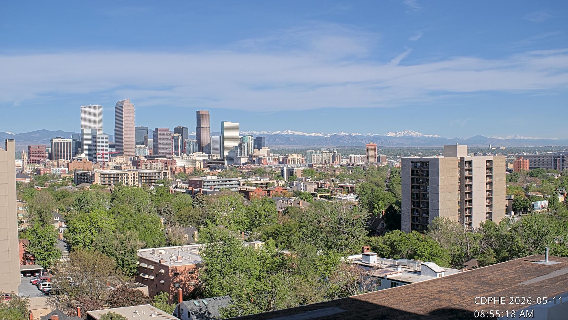 Archiv Foto Webcam Downtown Denver Colorado