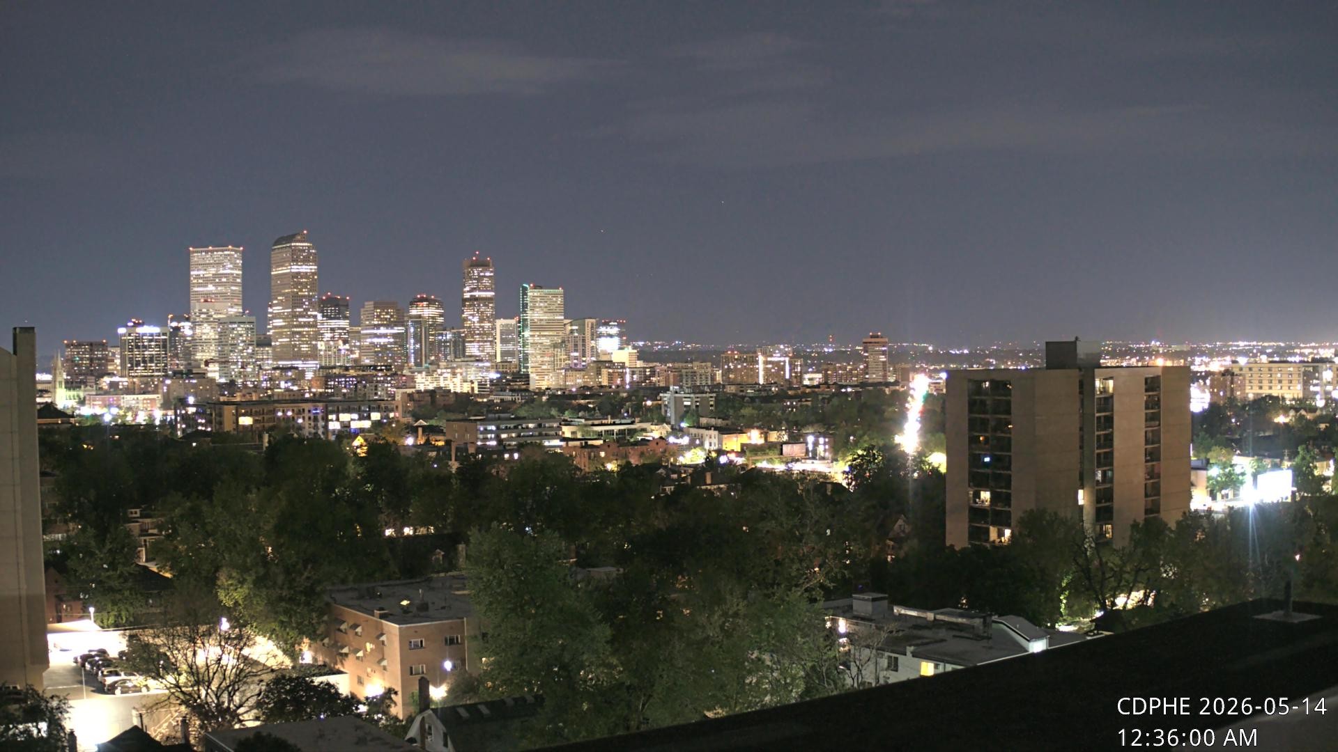 Archiv Foto Webcam Downtown Denver Colorado