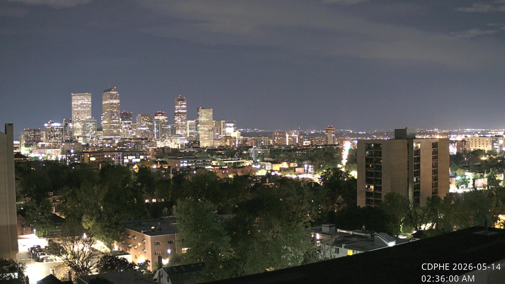 Archiv Foto Webcam Downtown Denver Colorado