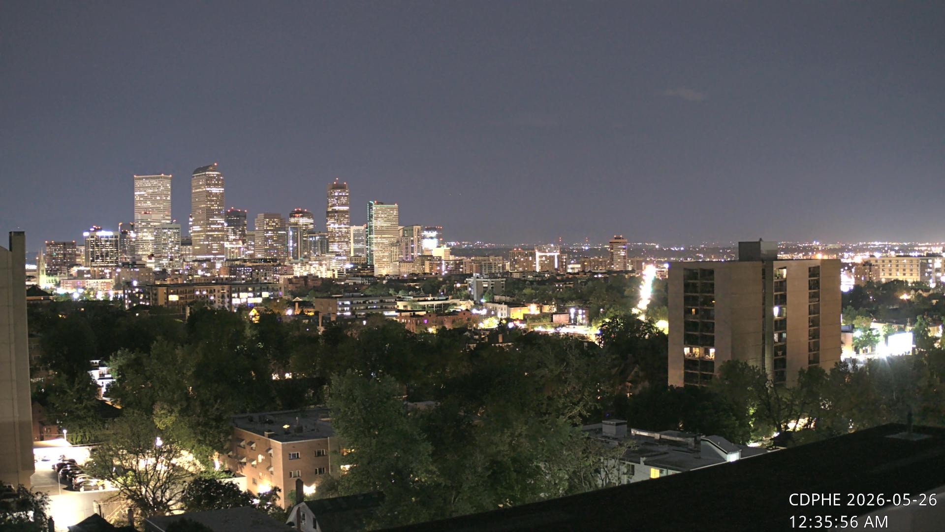 Archiv Foto Webcam Downtown Denver Colorado
