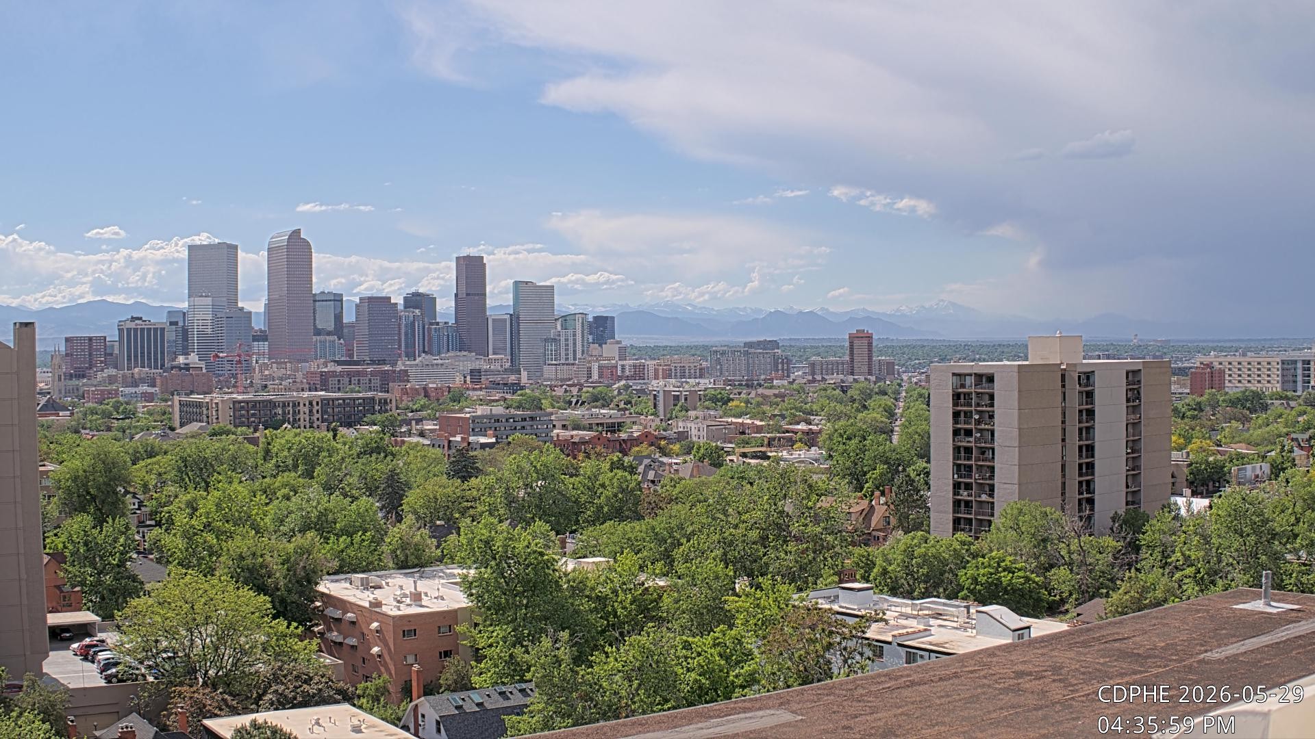 Archiv Foto Webcam Downtown Denver Colorado