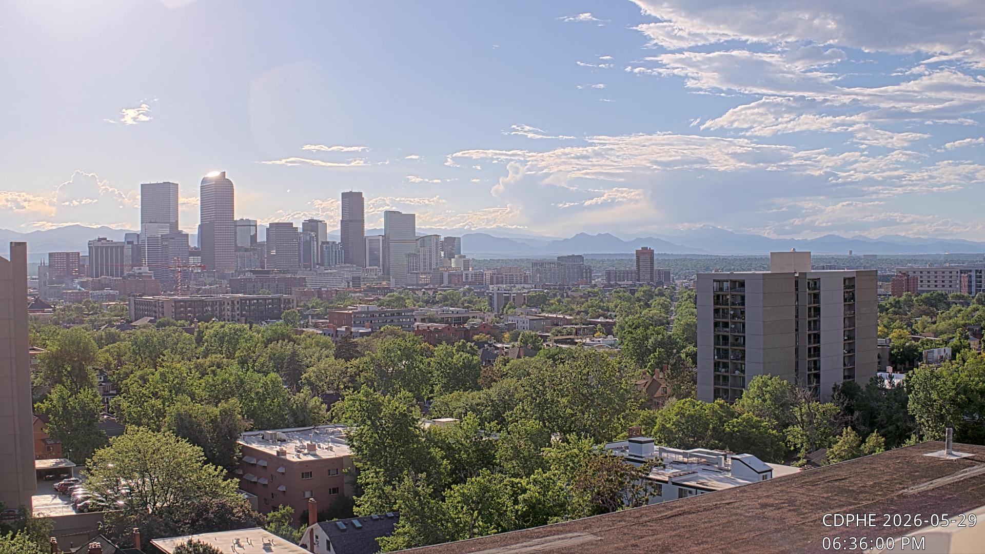 Archiv Foto Webcam Downtown Denver Colorado