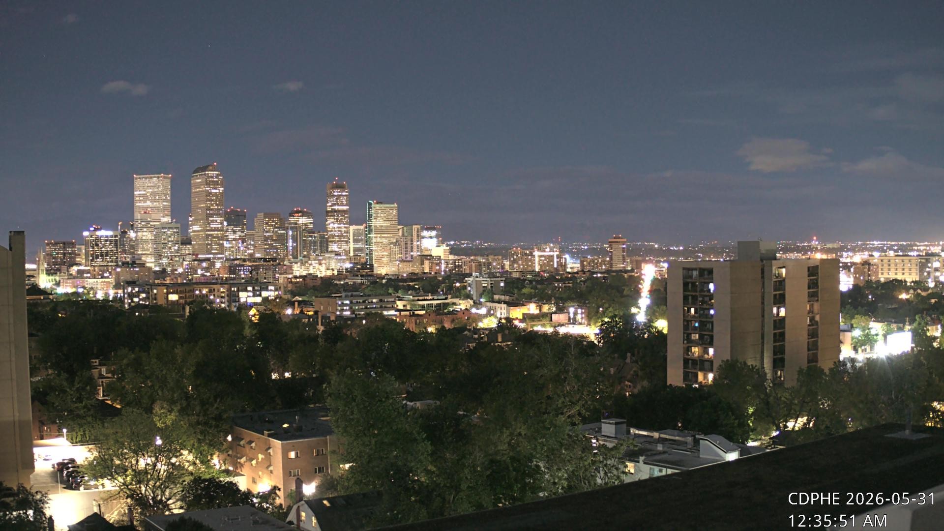 Archiv Foto Webcam Downtown Denver Colorado