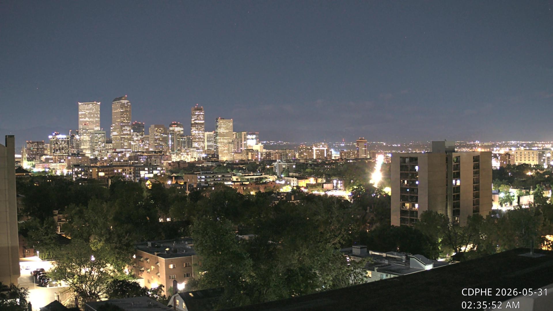 Archiv Foto Webcam Downtown Denver Colorado