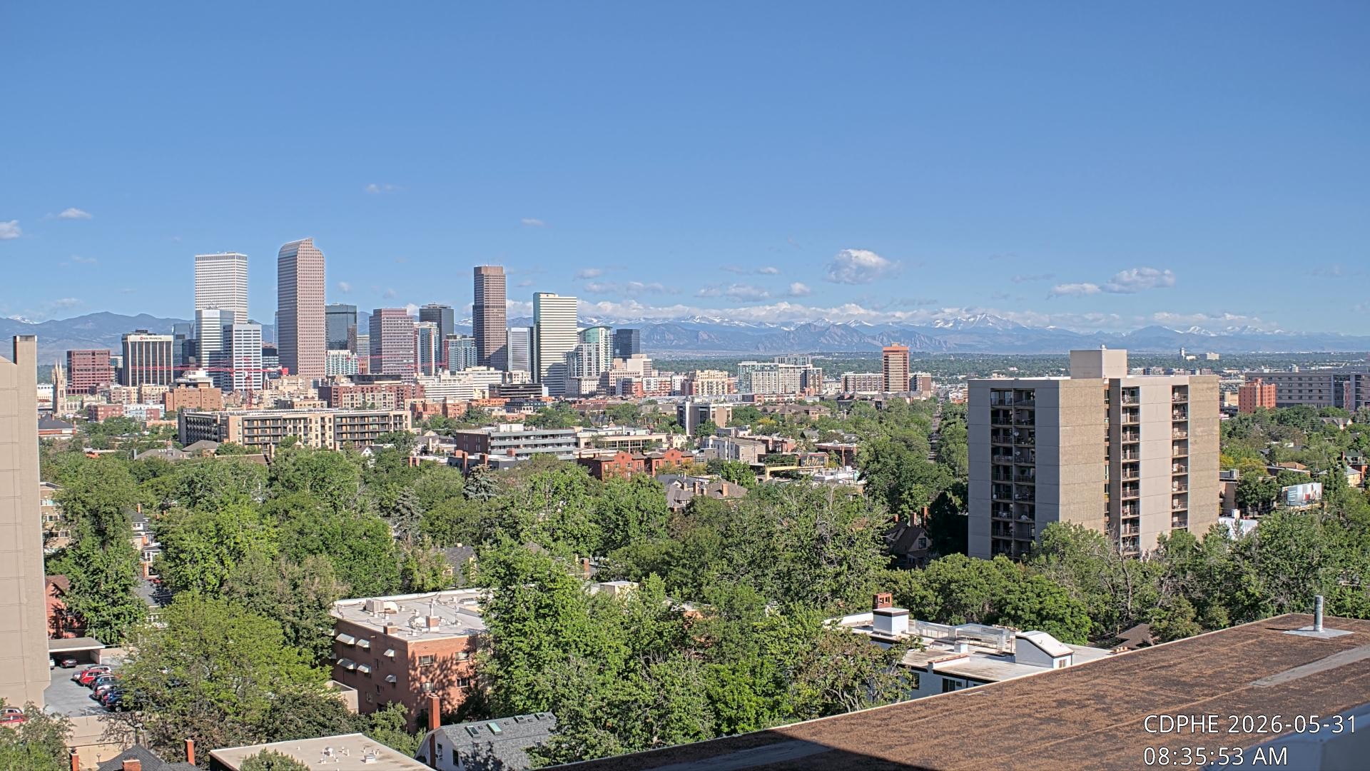 Archiv Foto Webcam Downtown Denver Colorado