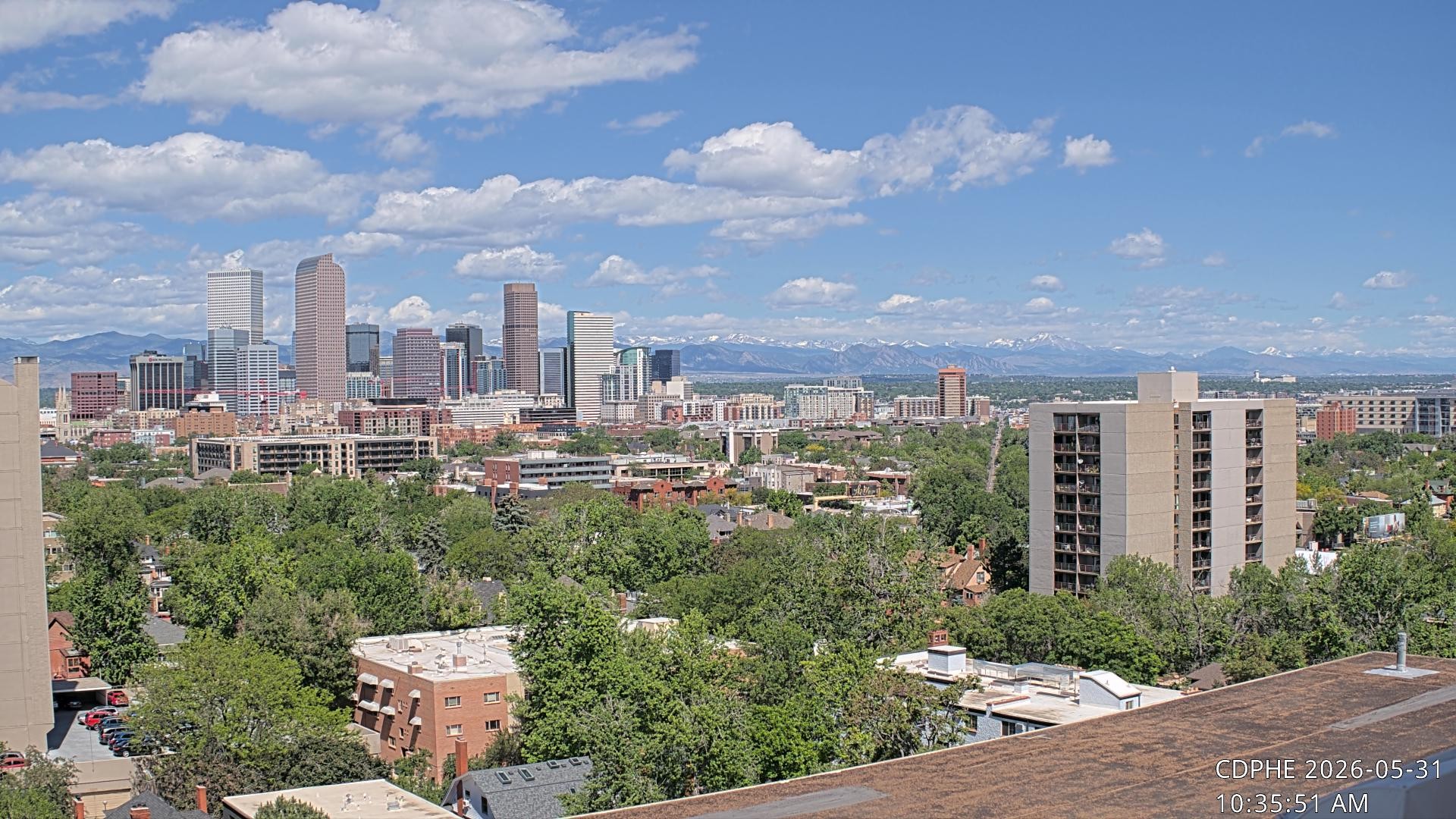Archiv Foto Webcam Downtown Denver Colorado