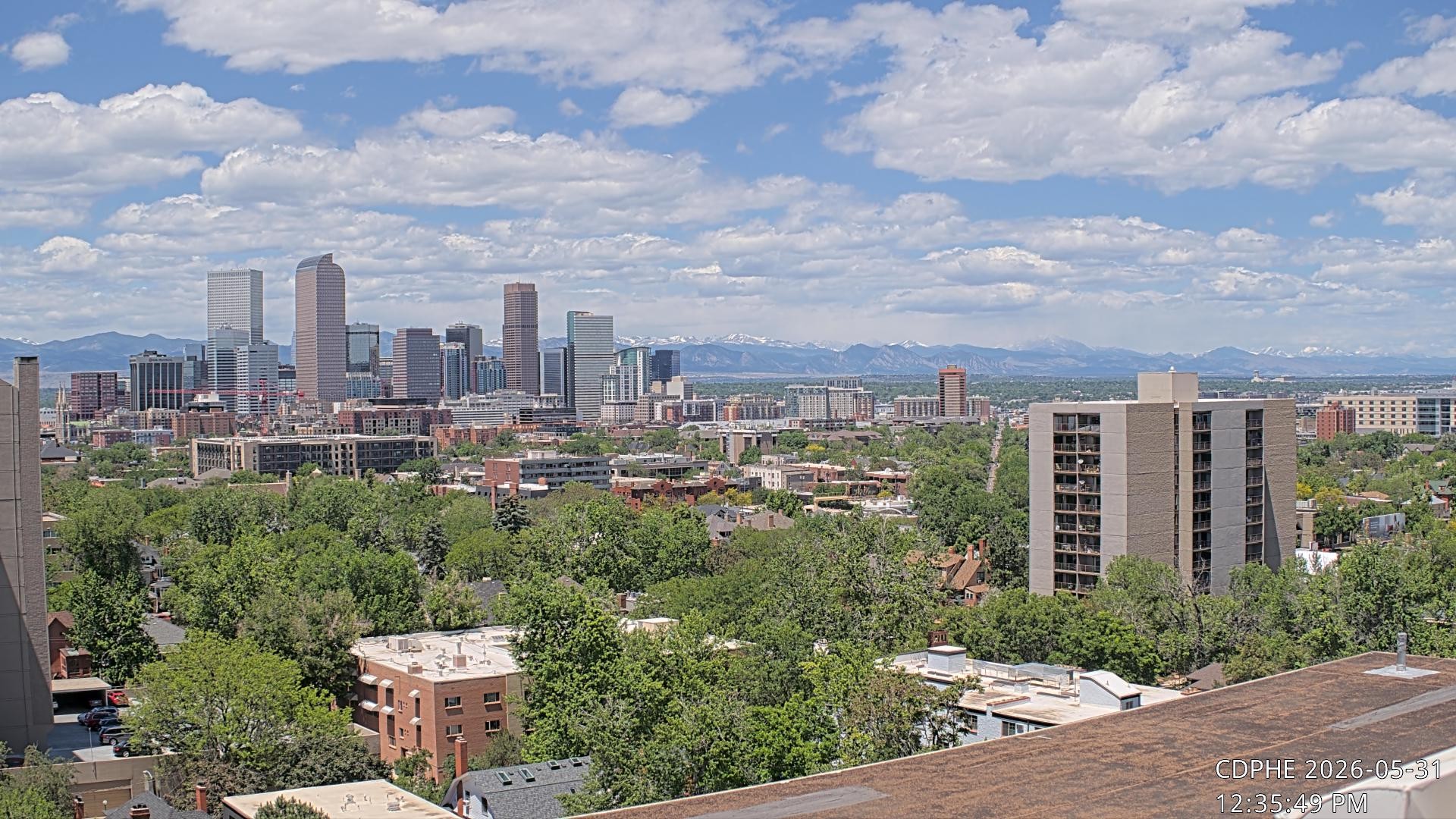 Archiv Foto Webcam Downtown Denver Colorado