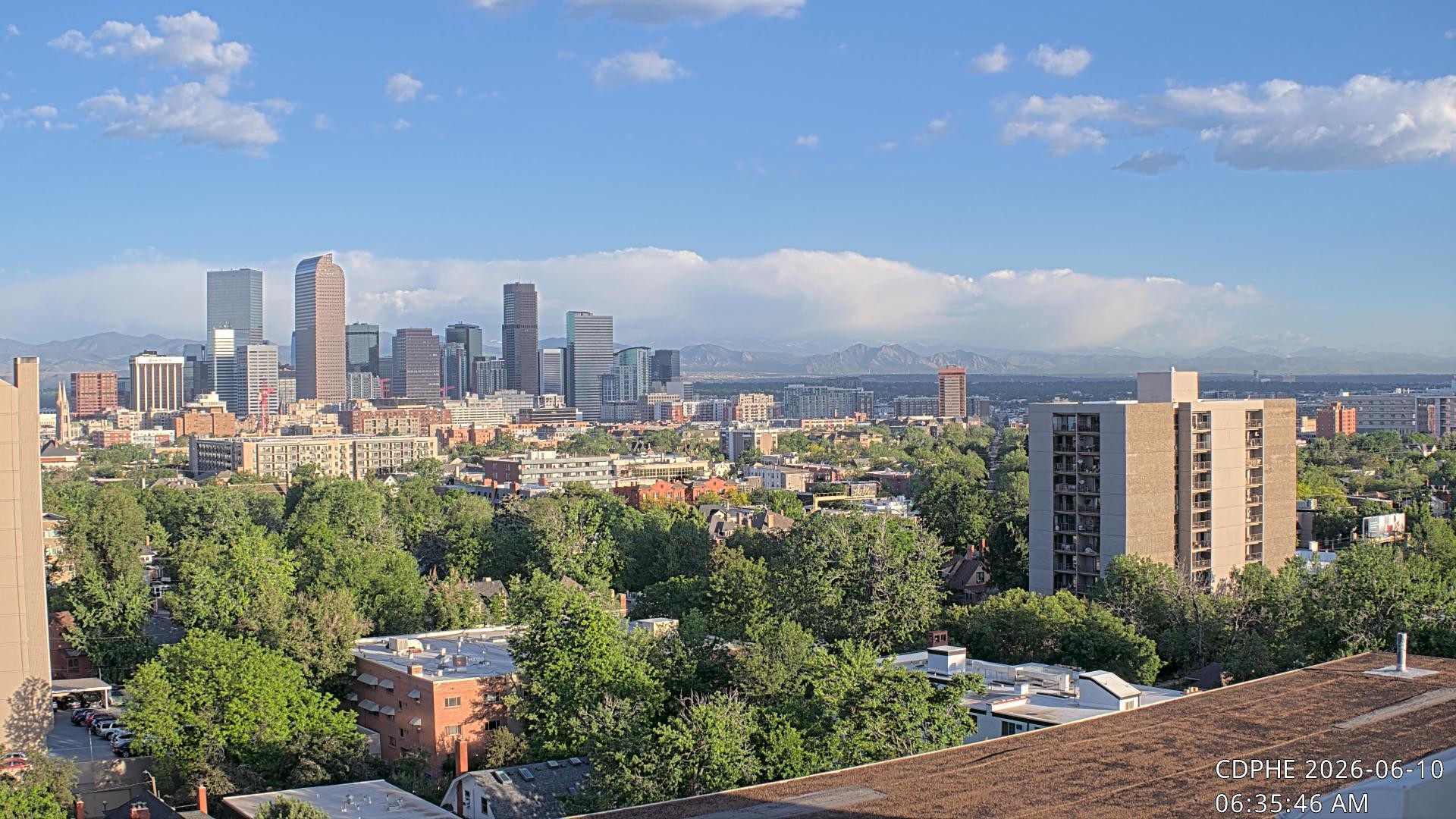 Archiv Foto Webcam Downtown Denver Colorado