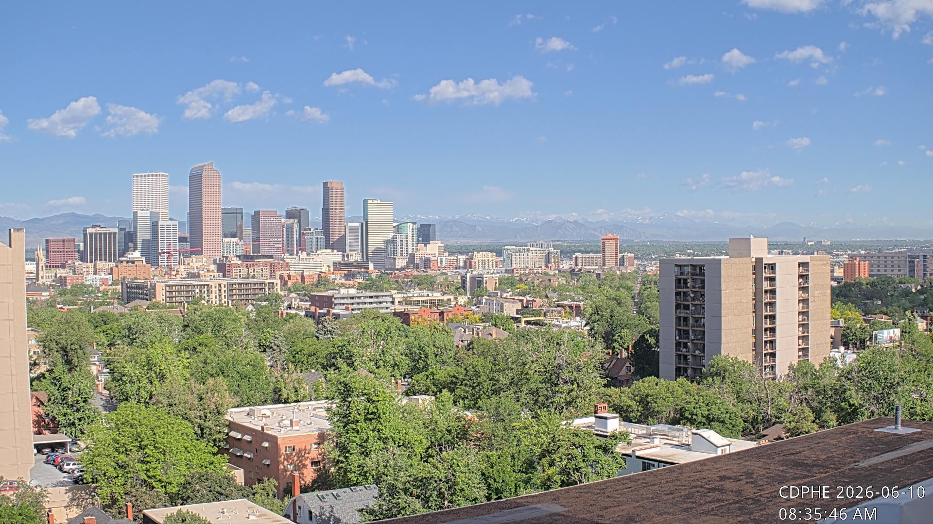 Archiv Foto Webcam Downtown Denver Colorado
