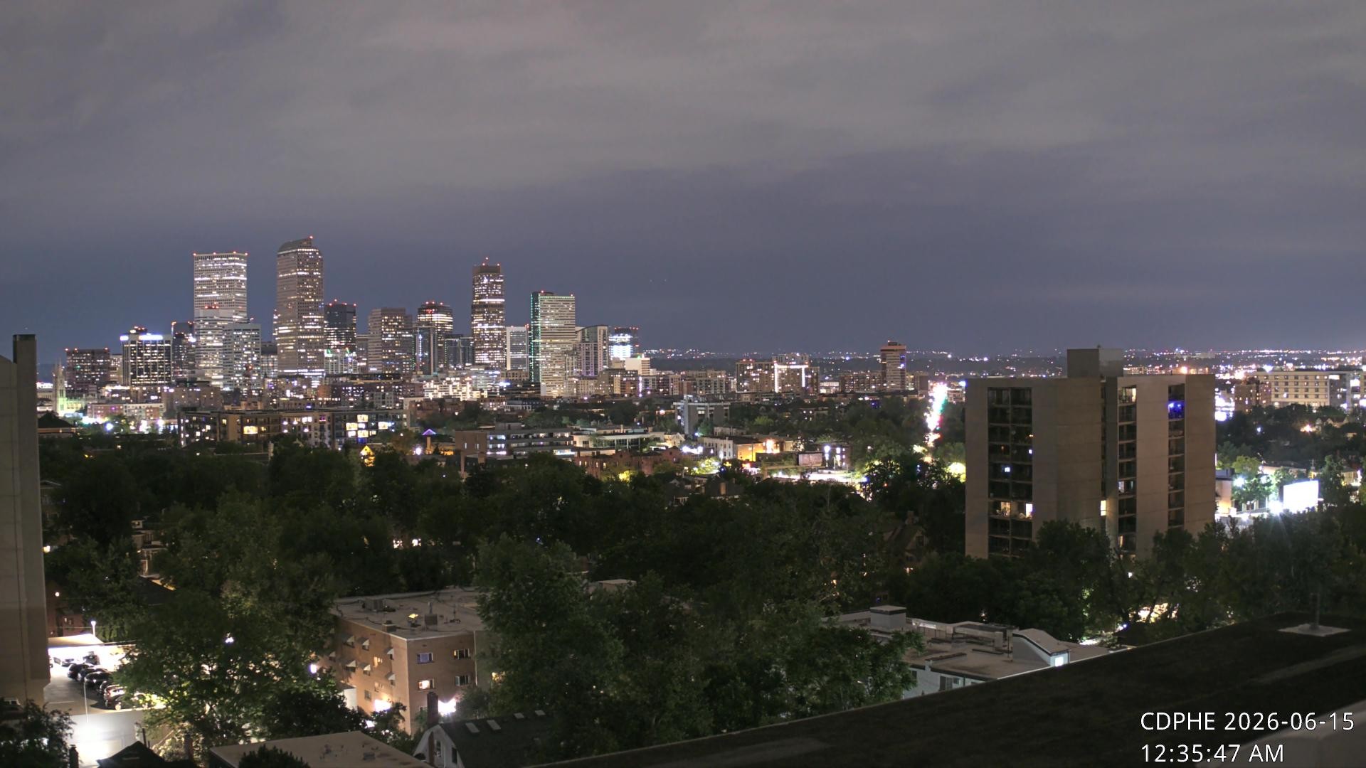 Archiv Foto Webcam Downtown Denver Colorado