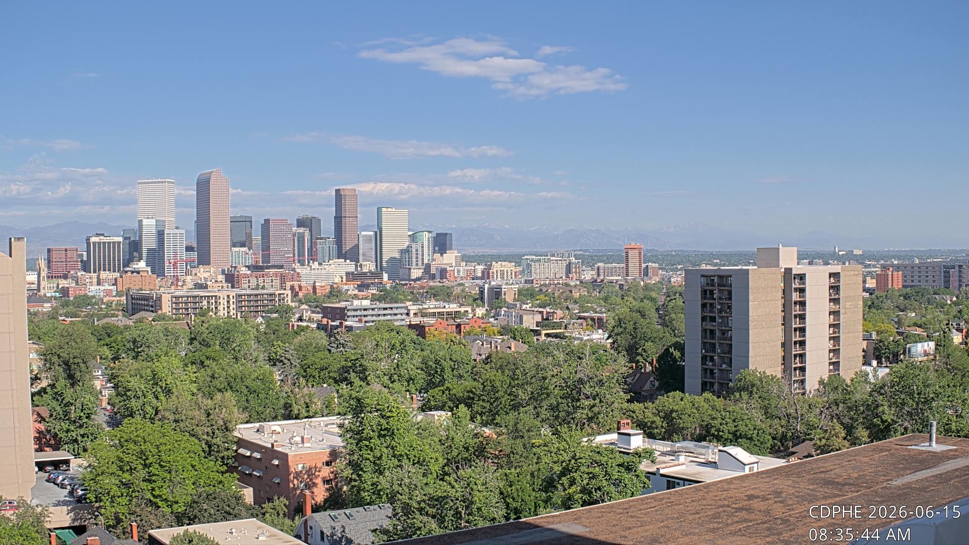 Archiv Foto Webcam Downtown Denver Colorado