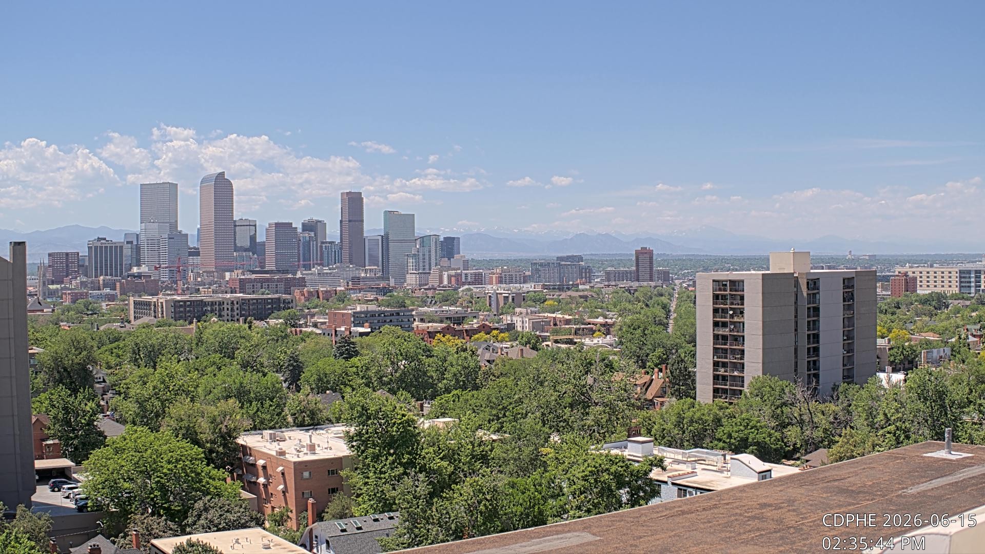 Archiv Foto Webcam Downtown Denver Colorado
