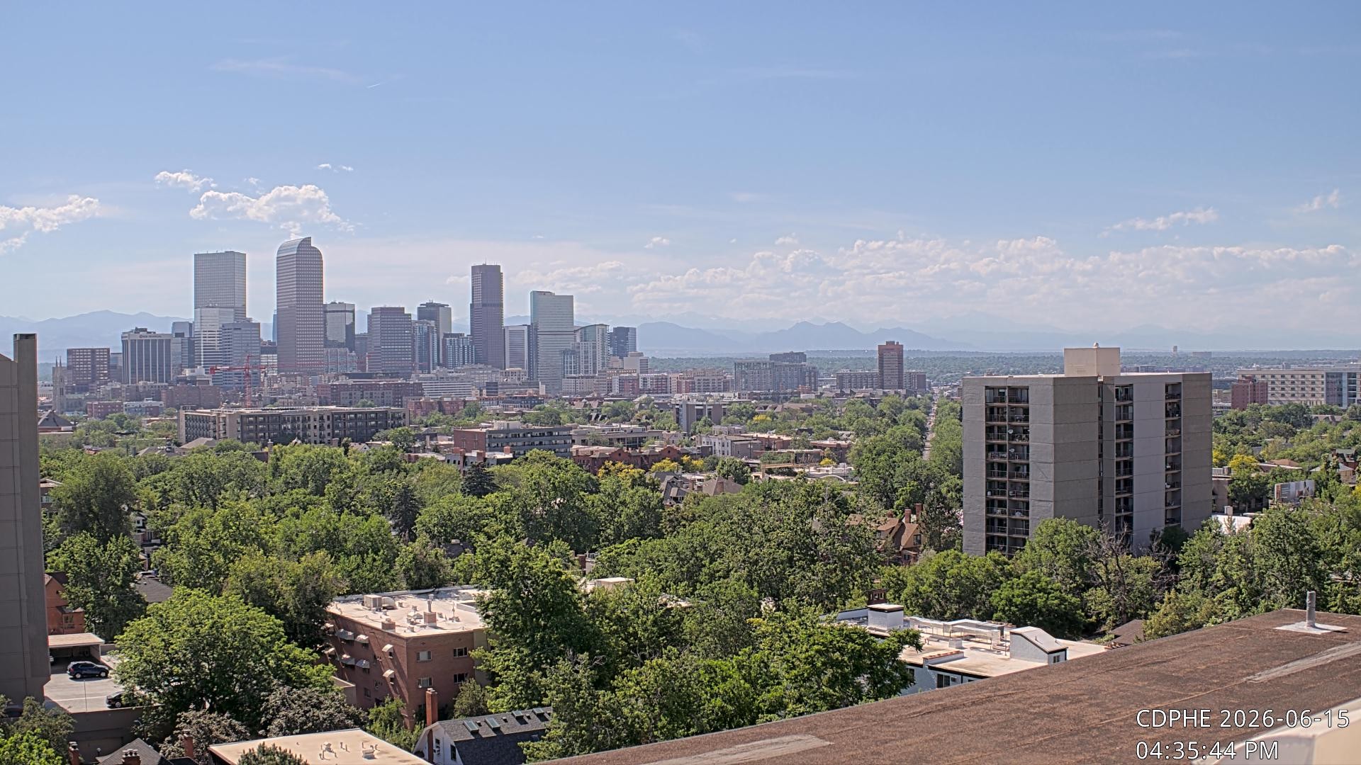 Archiv Foto Webcam Downtown Denver Colorado