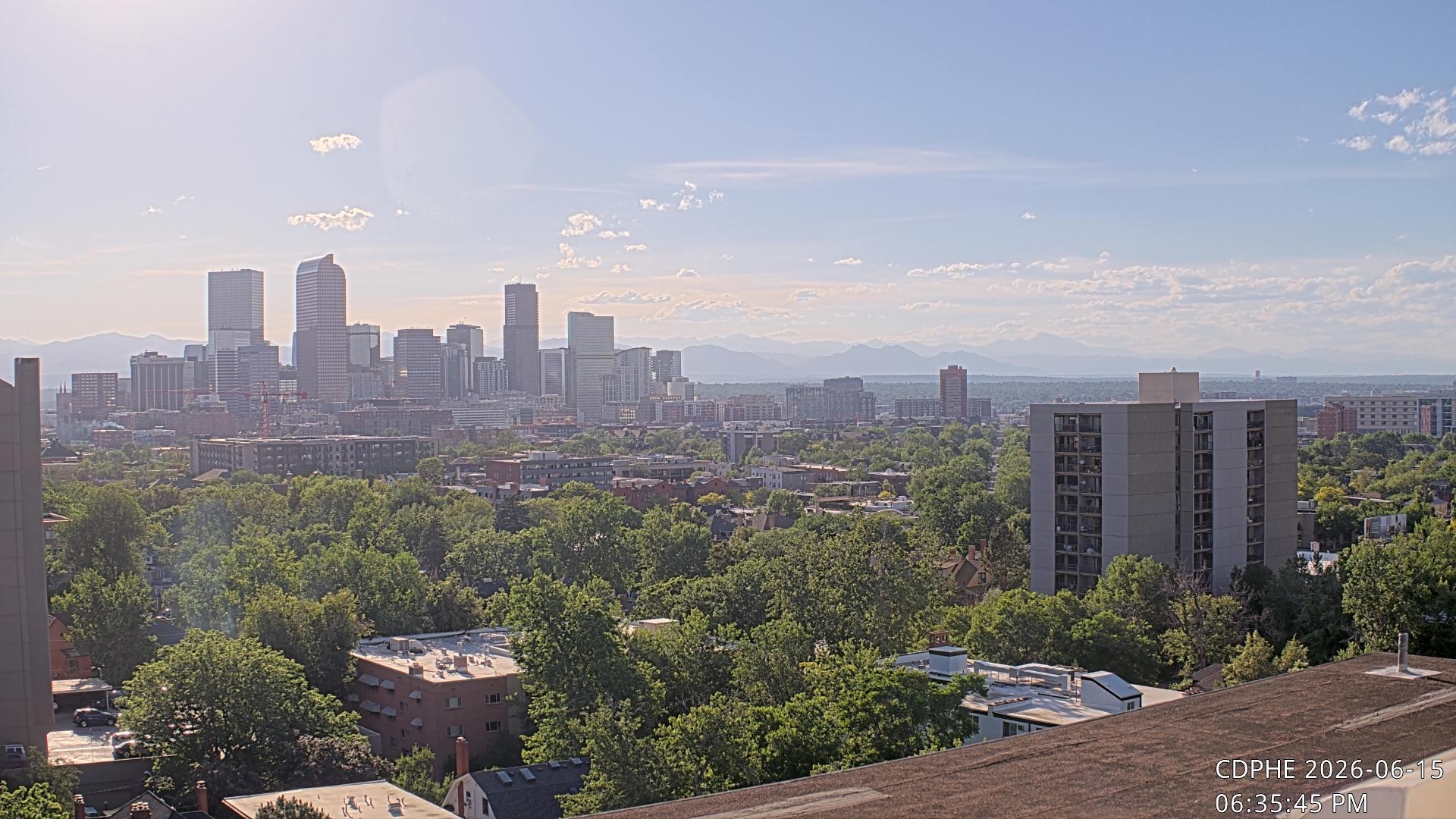Archiv Foto Webcam Downtown Denver Colorado