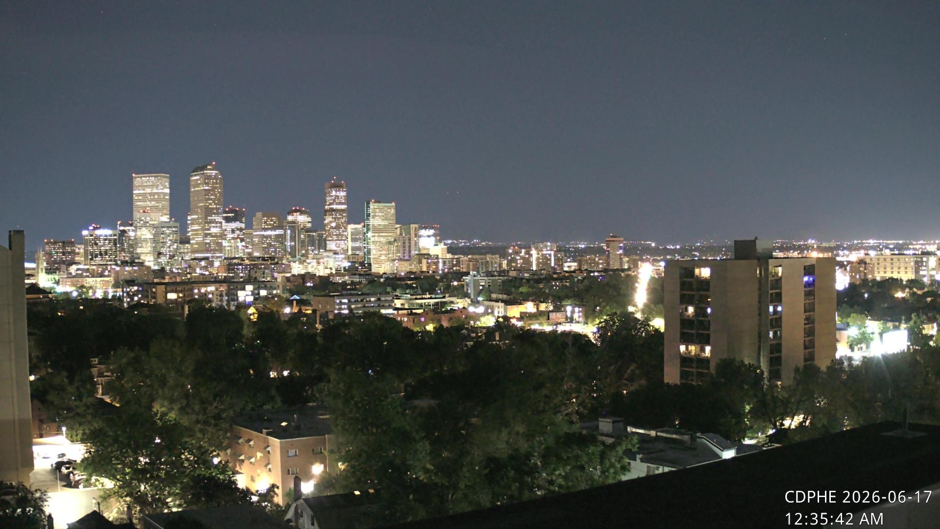 Archiv Foto Webcam Downtown Denver Colorado