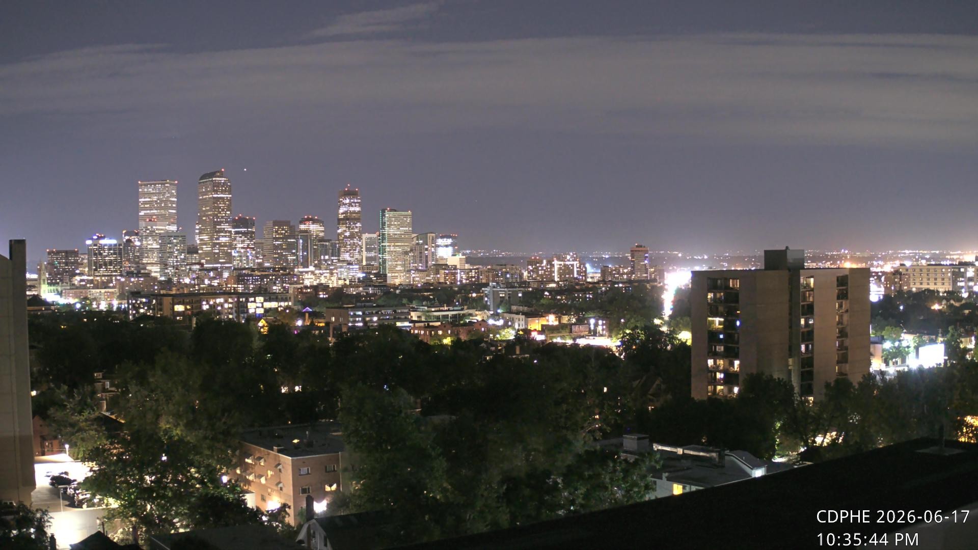 Archiv Foto Webcam Downtown Denver Colorado