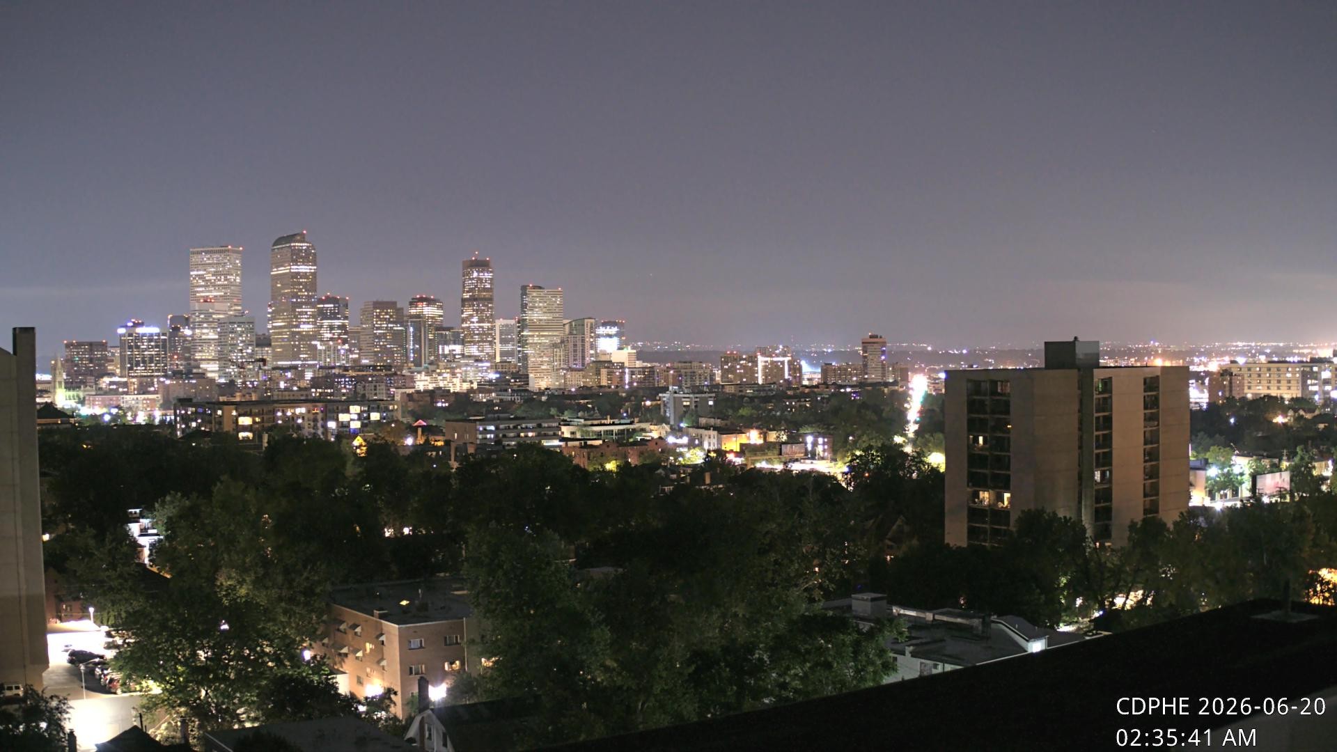 Archiv Foto Webcam Downtown Denver Colorado