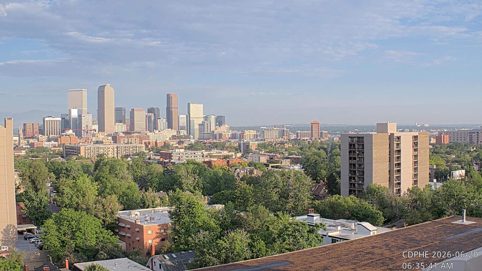 Archiv Foto Webcam Downtown Denver Colorado