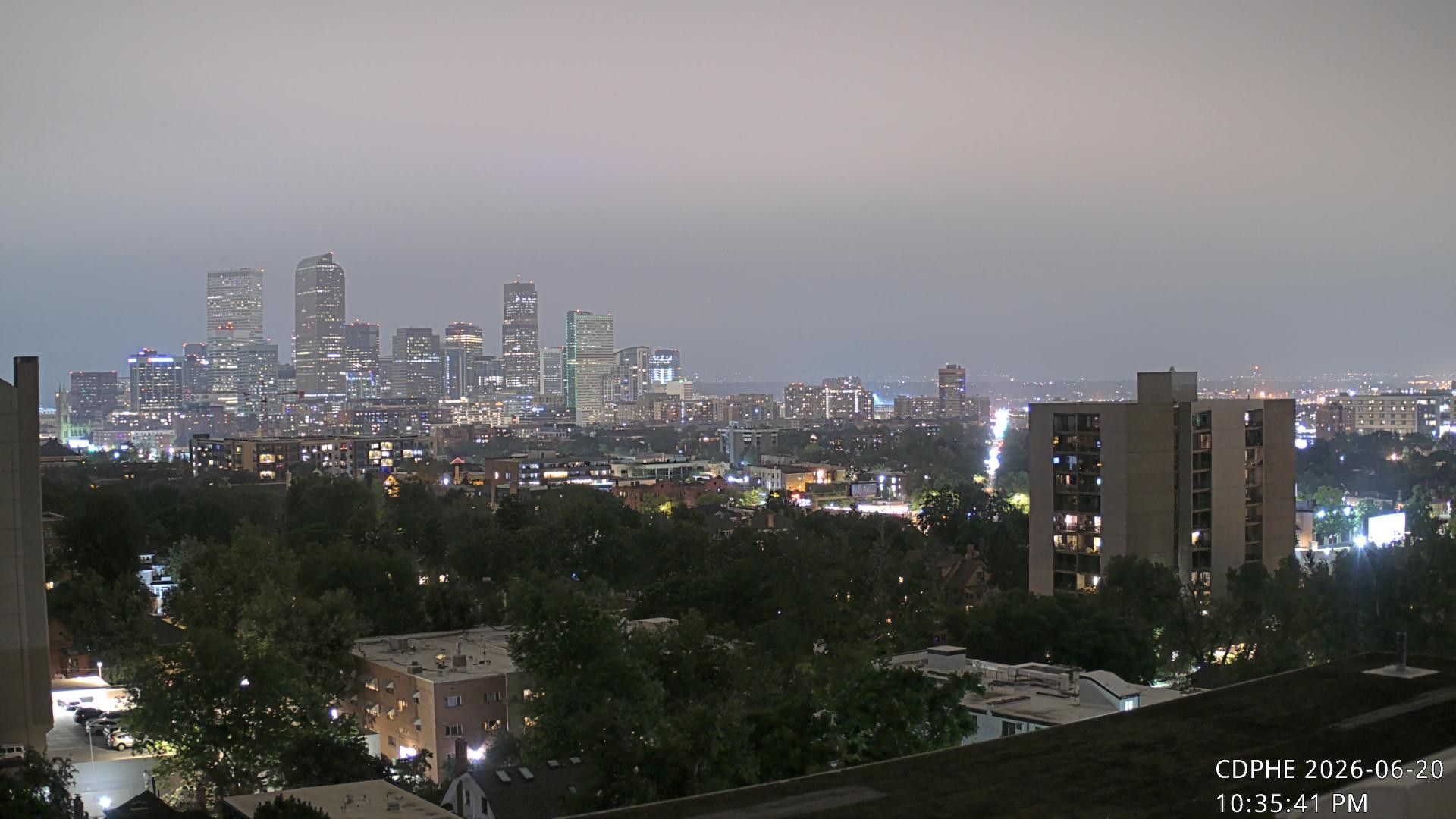 Archiv Foto Webcam Downtown Denver Colorado
