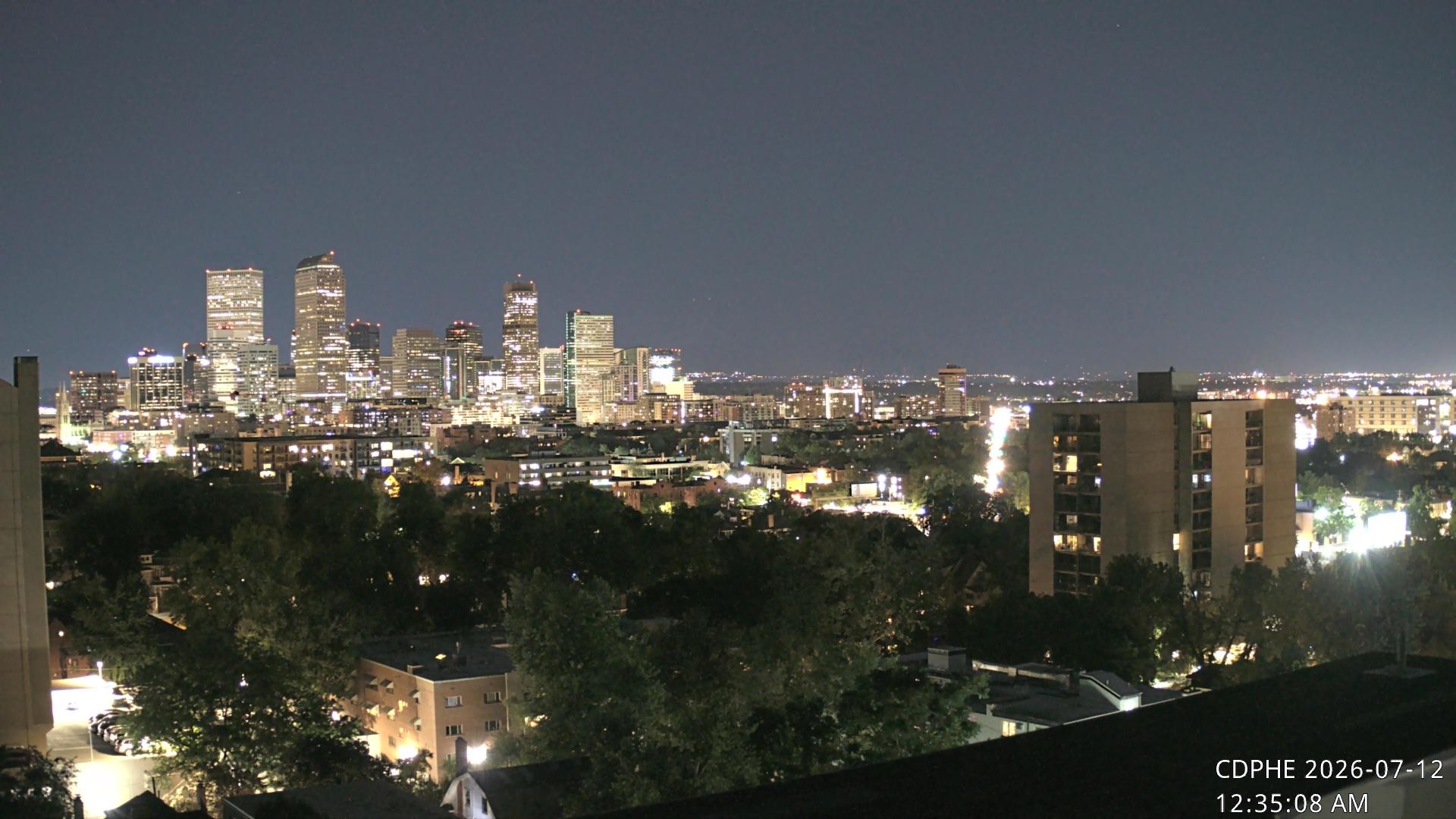 Archiv Foto Webcam Downtown Denver Colorado