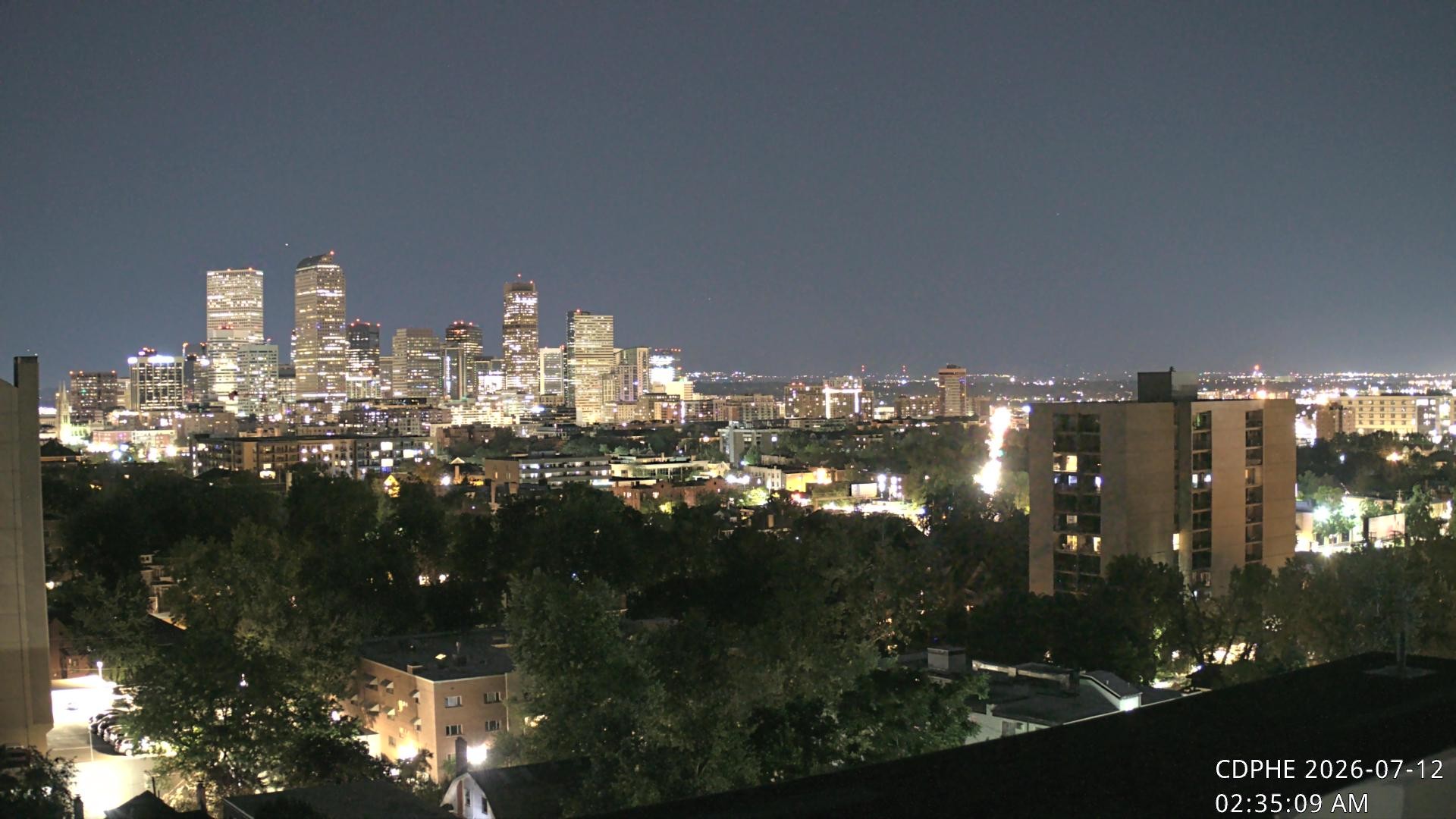 Archiv Foto Webcam Downtown Denver Colorado