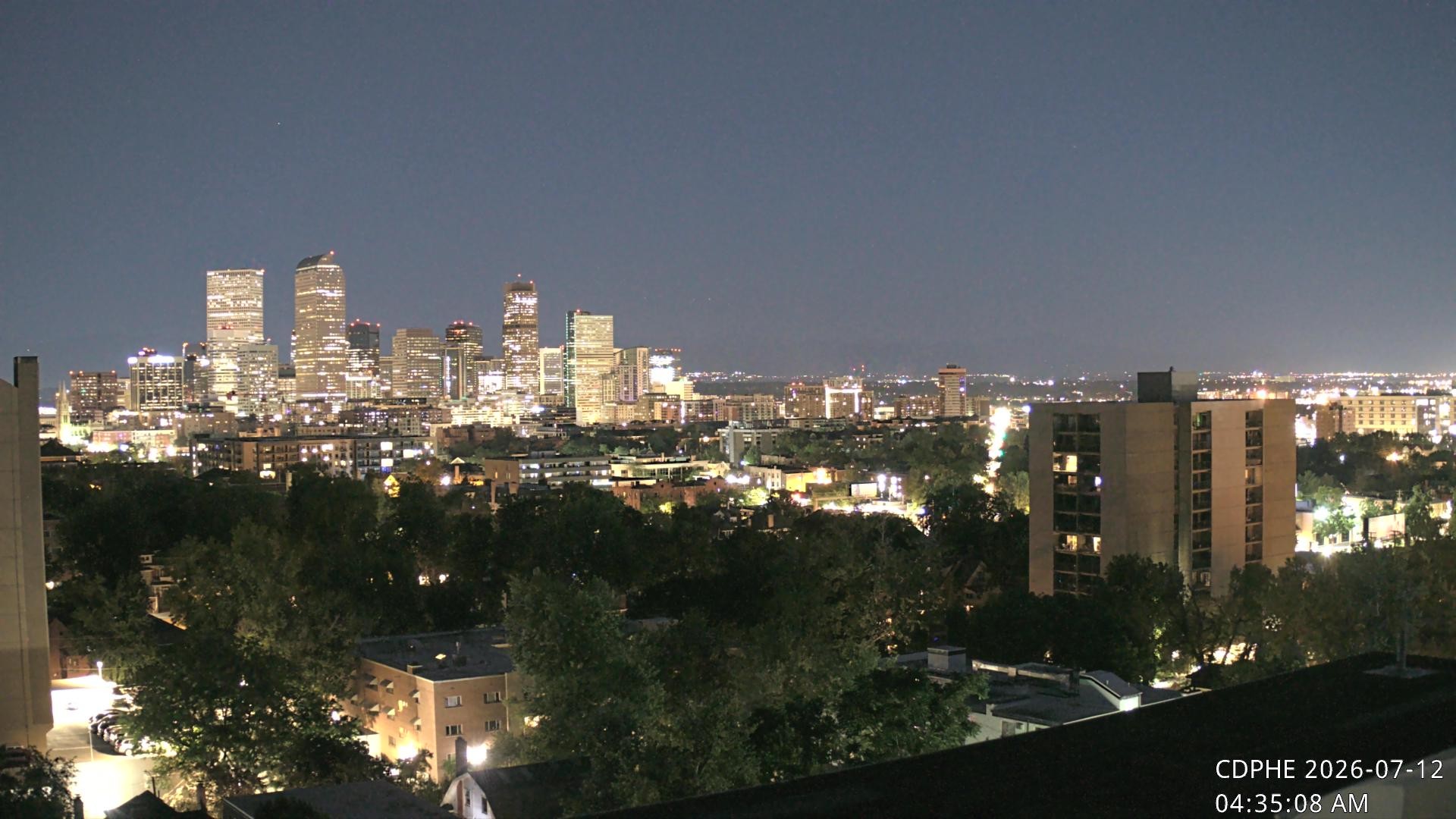 Archiv Foto Webcam Downtown Denver Colorado