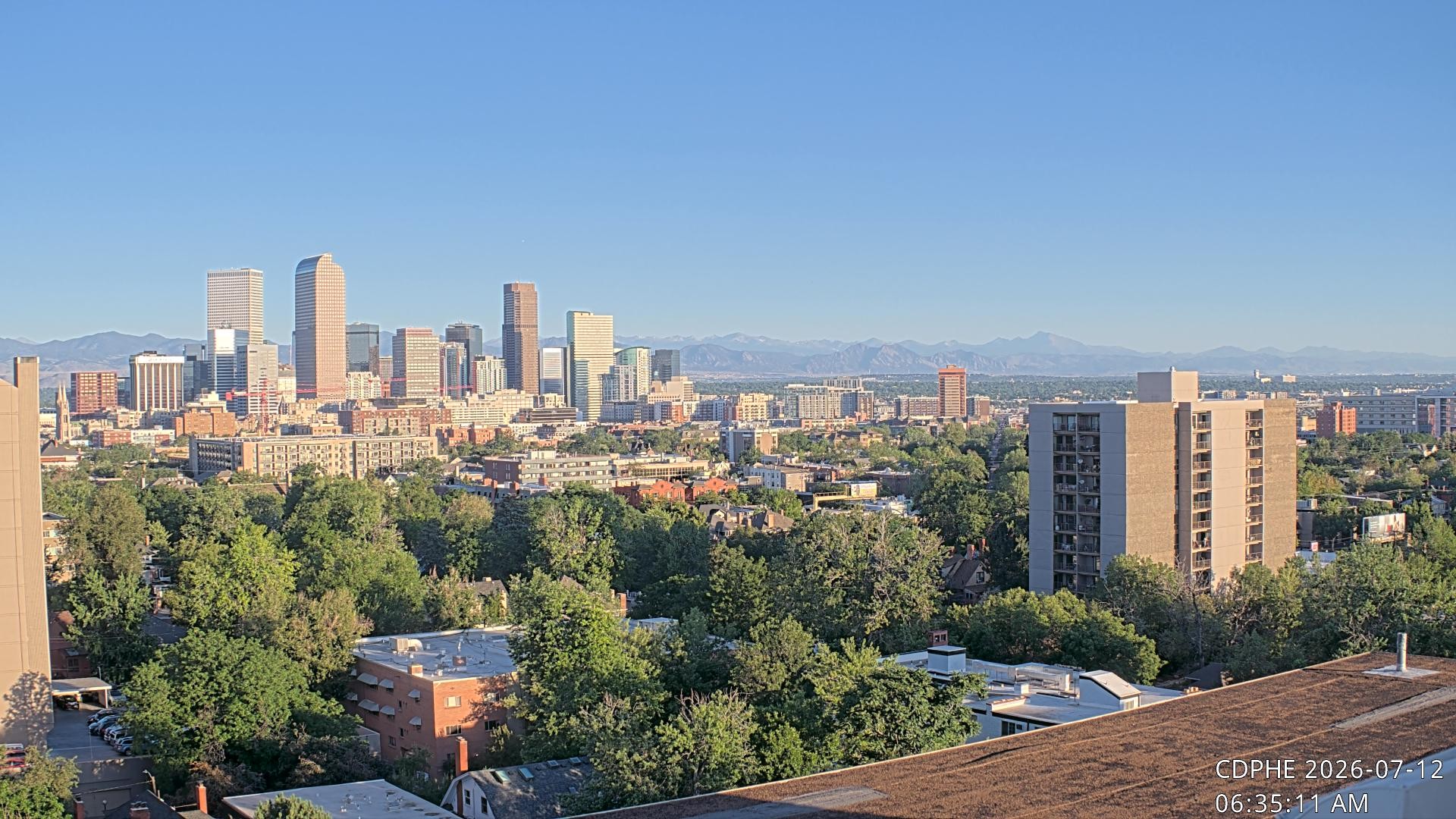 Archiv Foto Webcam Downtown Denver Colorado