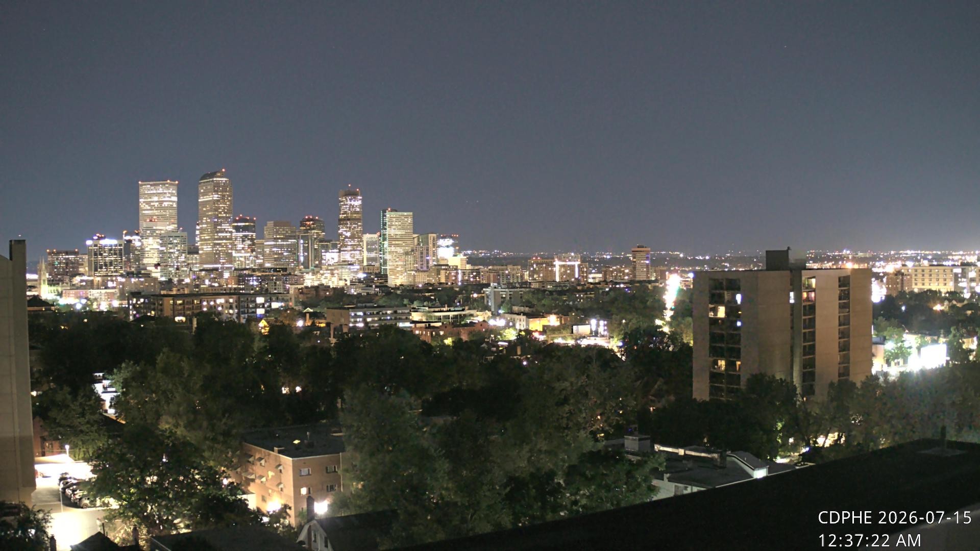 Archiv Foto Webcam Downtown Denver Colorado