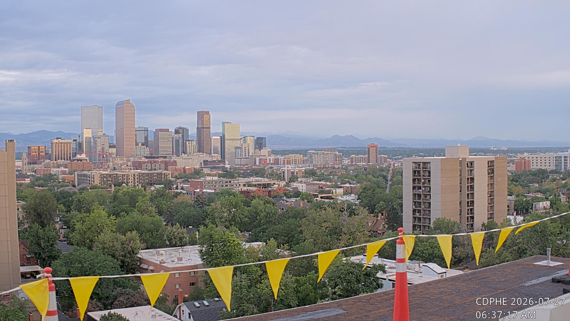 Archiv Foto Webcam Downtown Denver Colorado